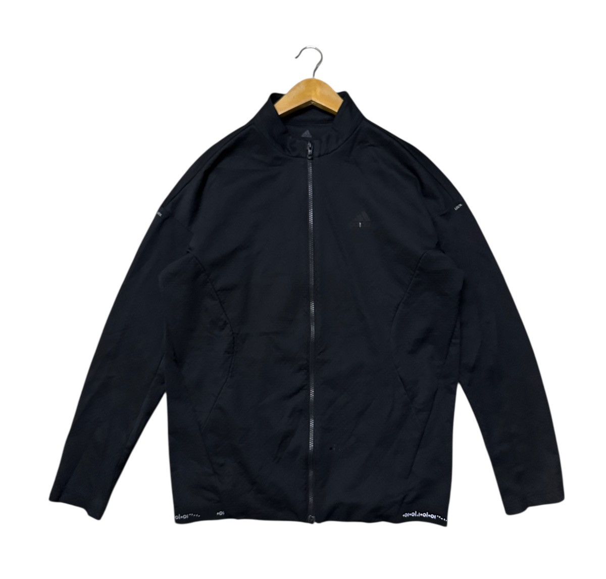 Adidas Adidas men’s black full-zip sports sweater jacket Size US L / EU 52-54 / 3 - 2 Thumbnail