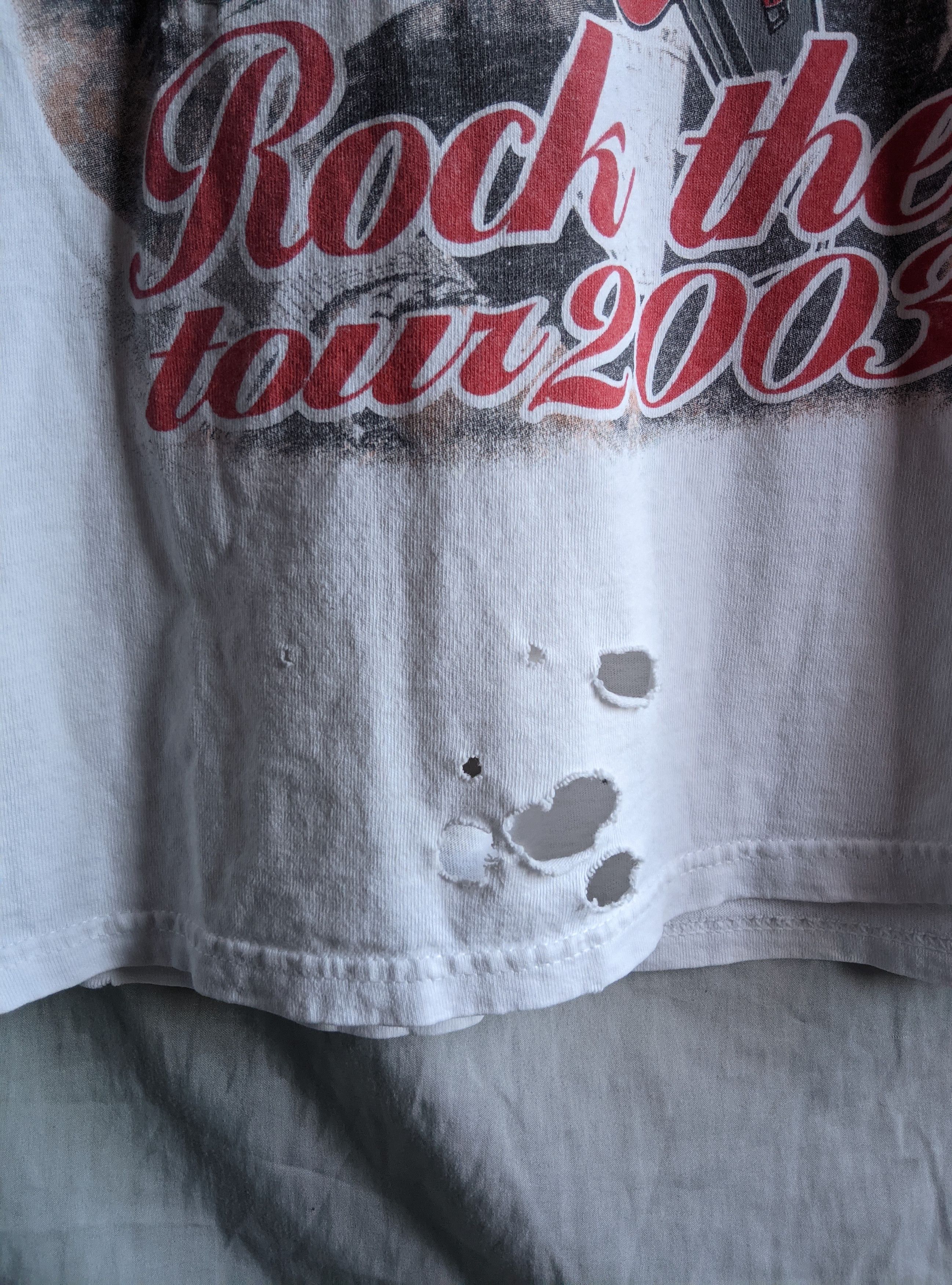 Rap Tees Vintage 2003 thrashed jayz 50cent raptee distressed ERD Size US L / EU 52-54 / 3 - 18 Thumbnail
