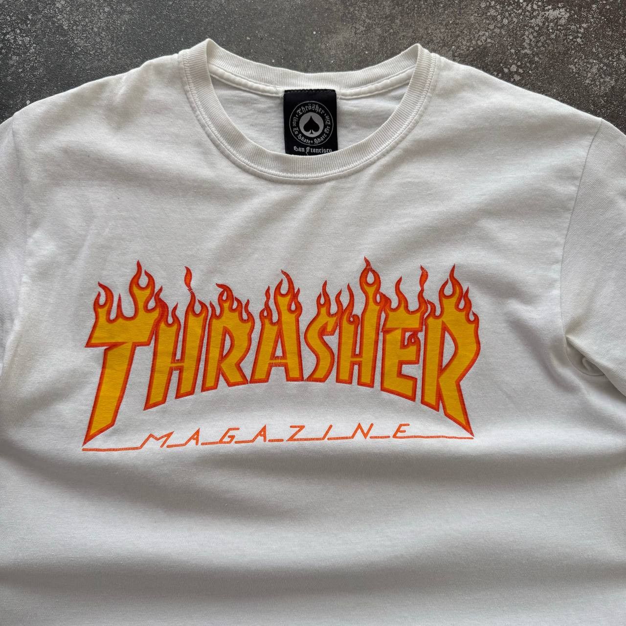 Thrasher Thrasher Vintage Big Flame Logo T-Shirt Size US S / EU 44-46 / 1 - 3 Thumbnail