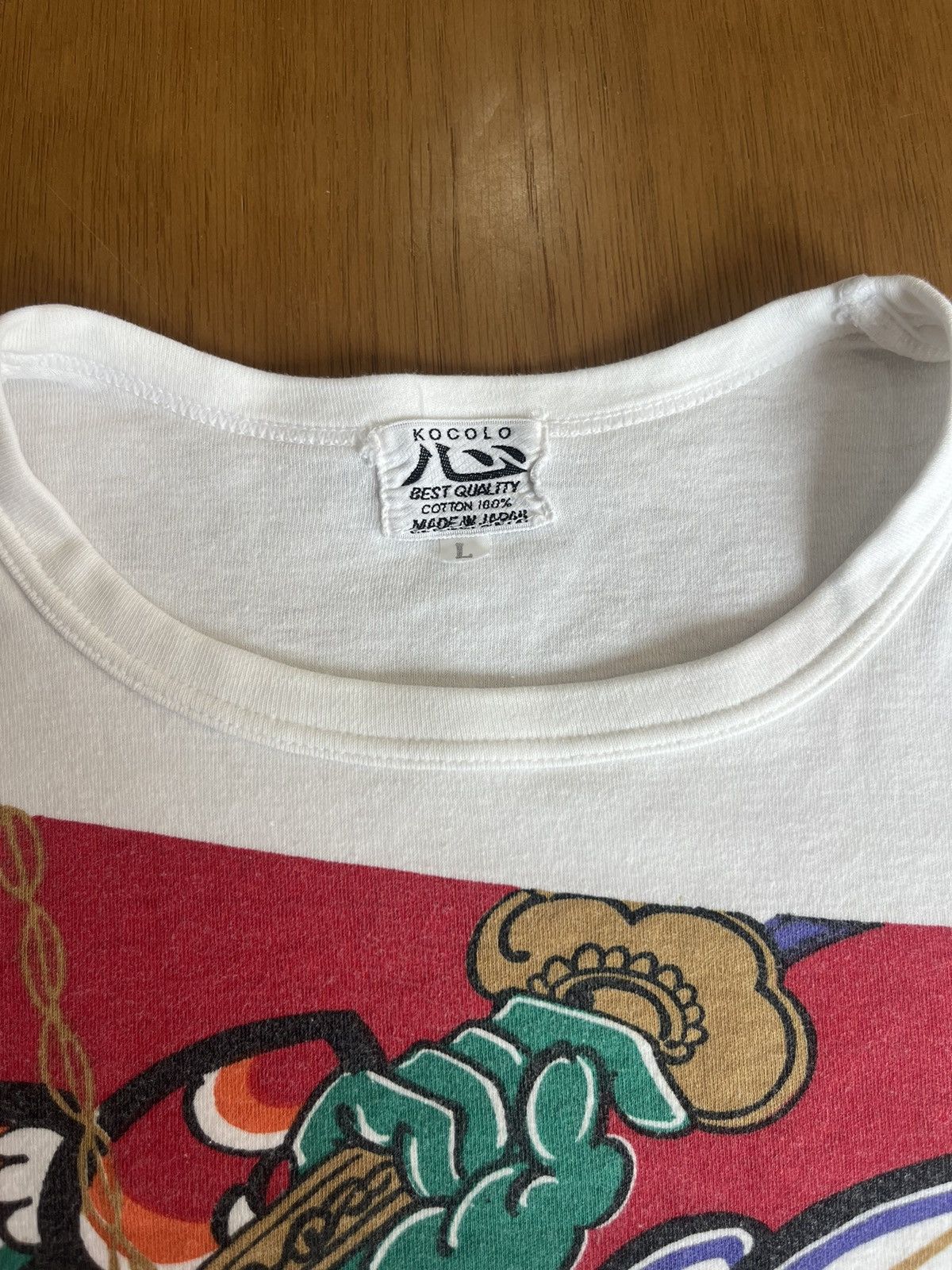 Arts & Science Vintage Samurai japan Artwork Kocolo kenji 80’s Tshirt Size US L / EU 52-54 / 3 - 4 Thumbnail