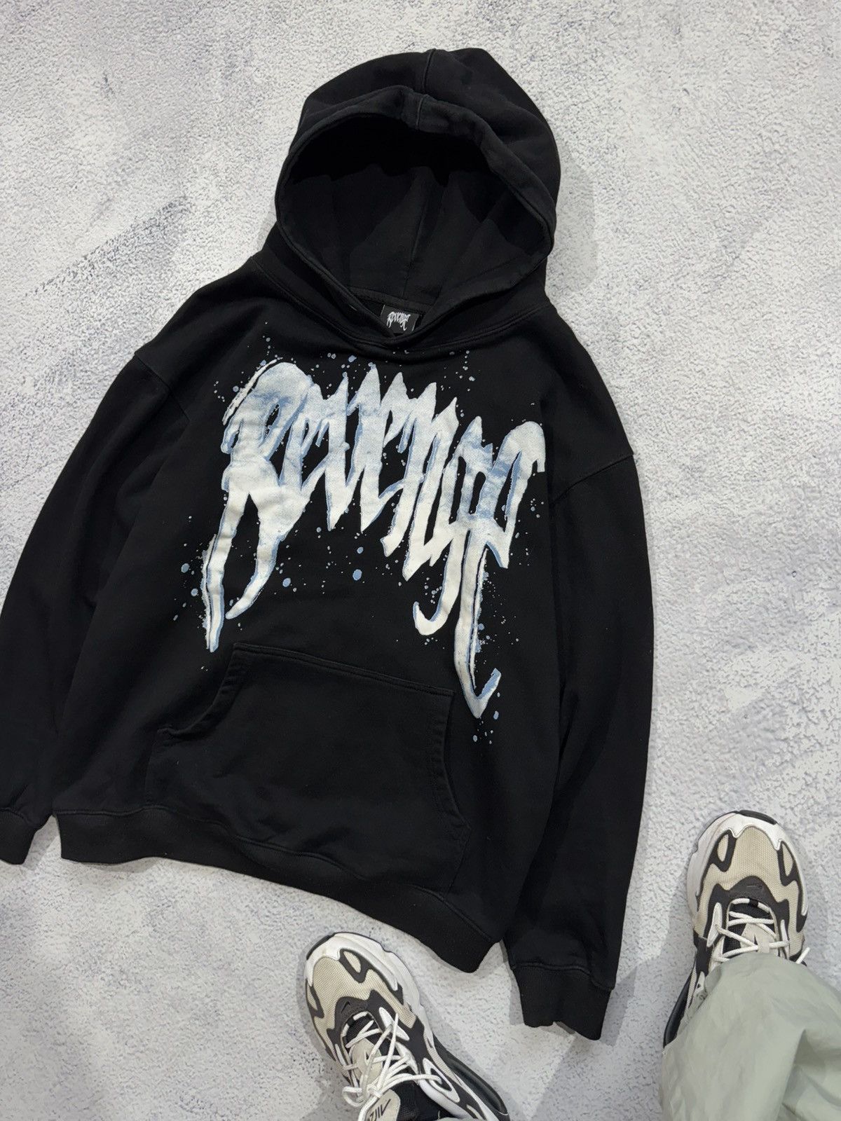 Revenge × Vintage Vintage Revenge Hoodie skull men’s M oversized big logo Size US M / EU 48-50 / 2 - 4 Thumbnail