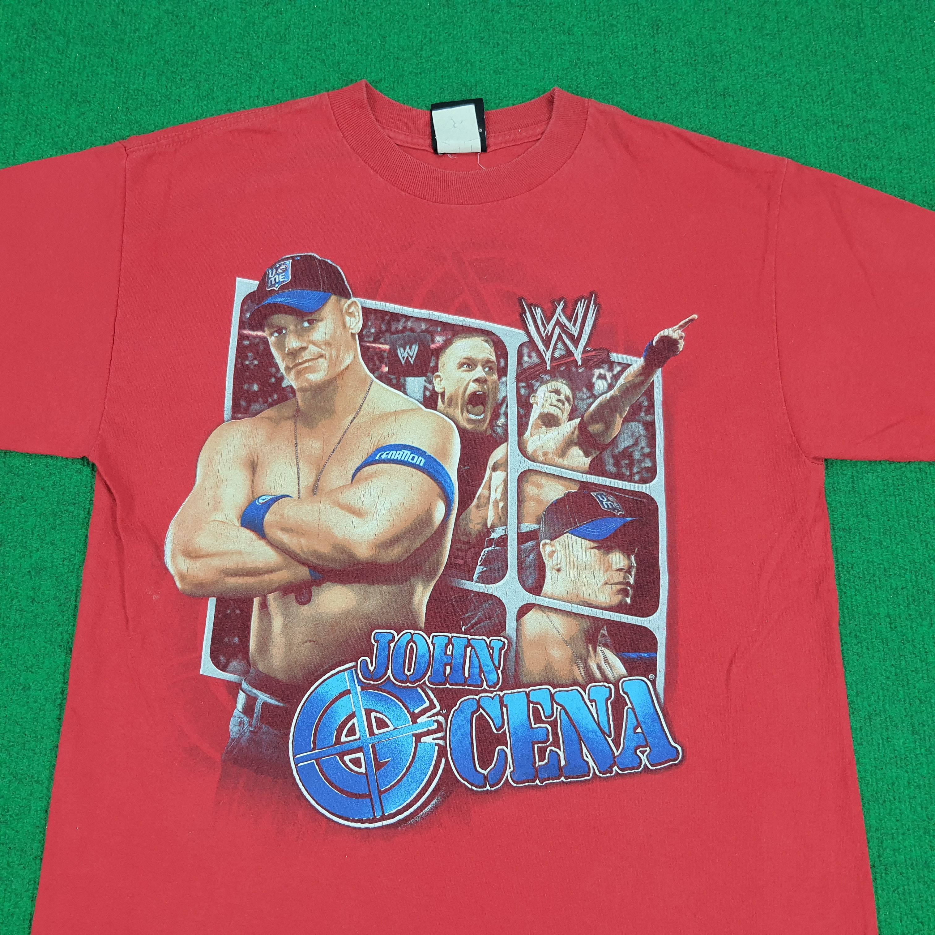 Vintage × WWE Vintage WWE John Cena Tshirt Size US M / EU 48-50 / 2 - 2 Thumbnail