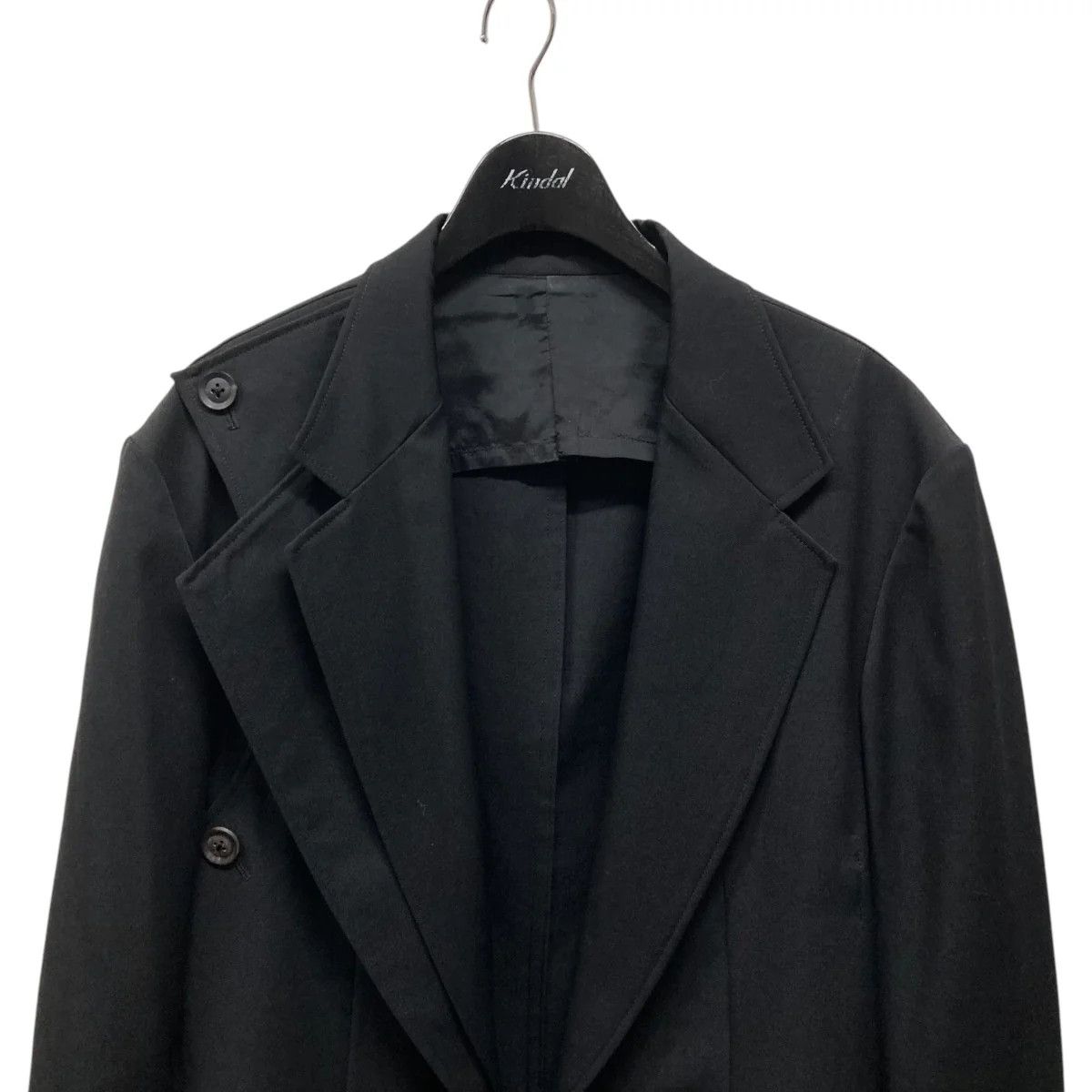 Yohji Yamamoto Yohji Yamamoto pour homme black wool, cupra jacket Size US M / EU 48-50 / 2 - 3 Thumbnail