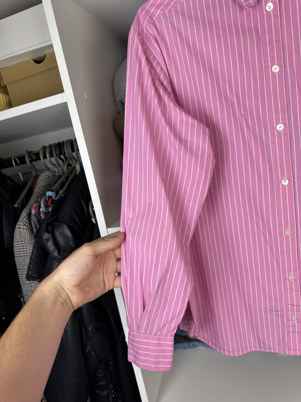 Sezane Sezane Women’s Button Up Shirt Long Sleeve Size 32 Size XXS / US 00 / IT 34 - 6 Thumbnail