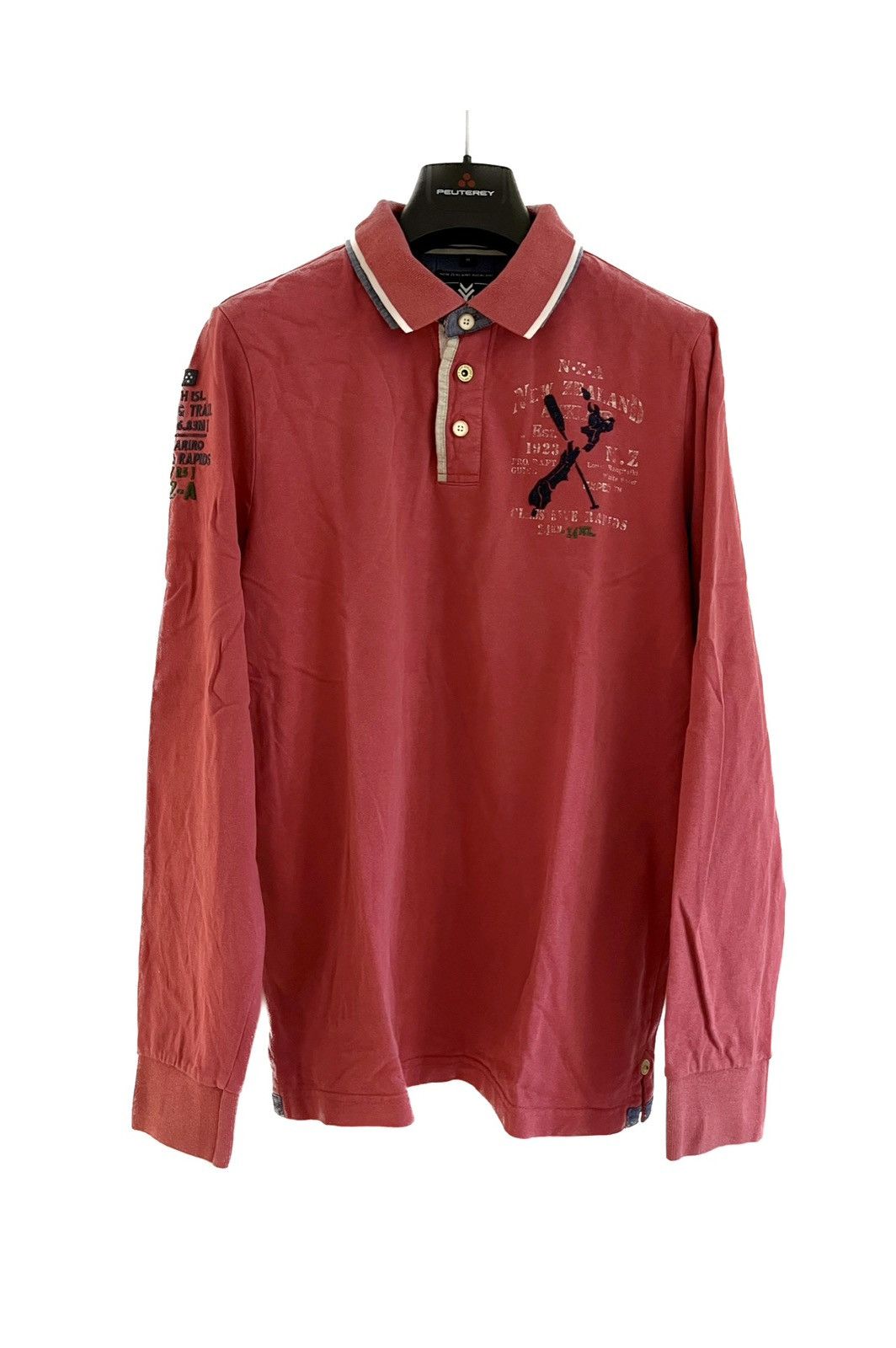 Canterbury of New Zealand × New Zealand Outback NZA New Zealand Auckland Polo with Double Collar, Longsleeve Size US M / EU 48-50 / 2 - 1 Thumbnail
