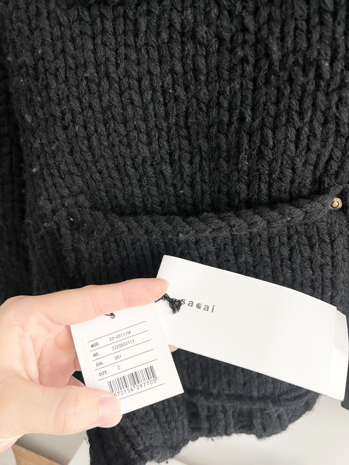 Carhartt Wip × Sacai RARE AF! Sacai x Carhartt WIP Knit Jacket Michigan Size US M / EU 48-50 / 2 - 8 Thumbnail