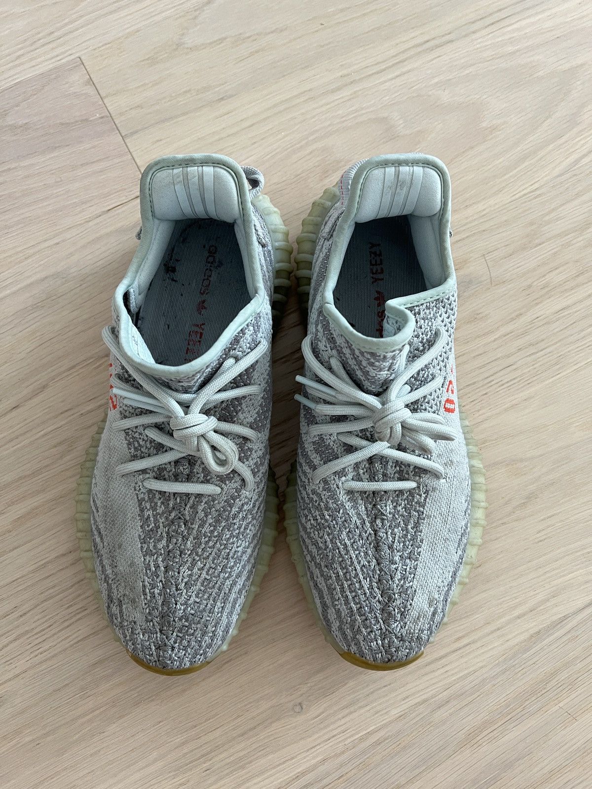 Adidas Yeezy 350 V2 Blue Tint Size US 9 / EU 42 - 6 Thumbnail