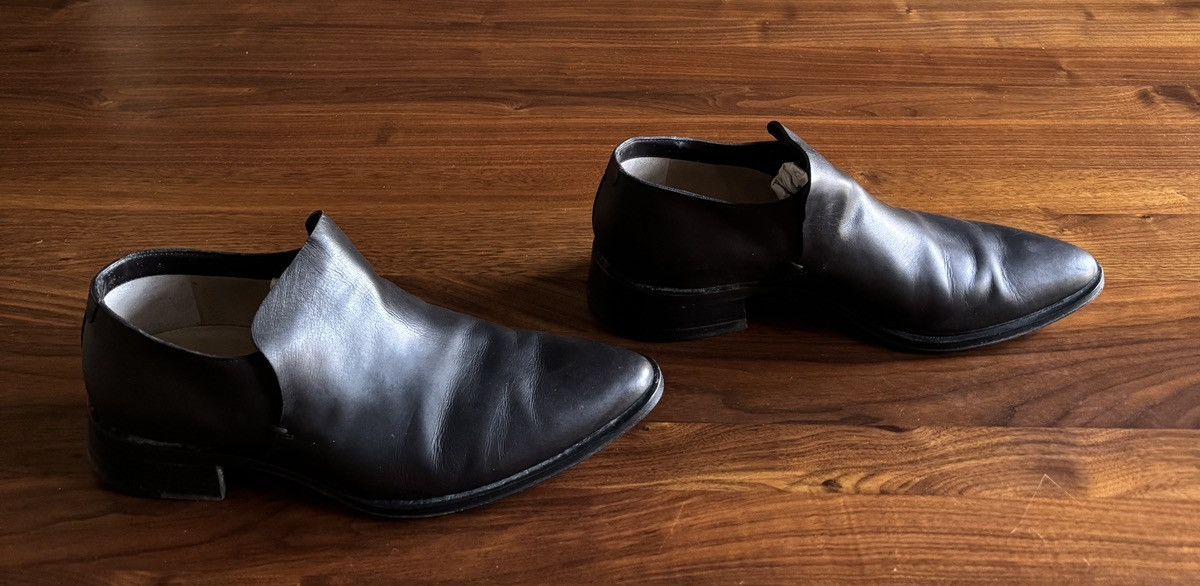 Costume National Costume National Black Leather Shoes Size US 9 / EU 42 - 2 Thumbnail