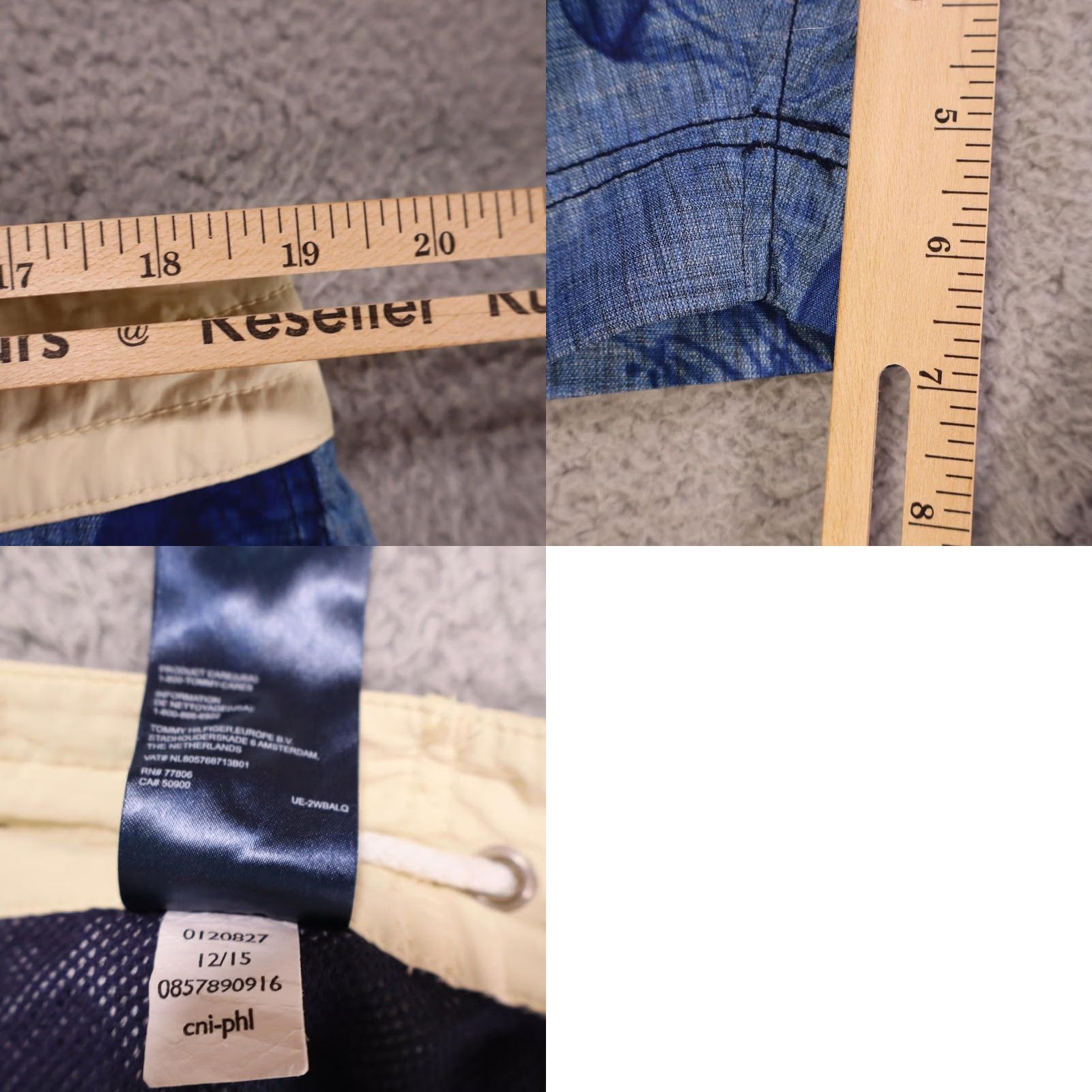 Tommy Hilfiger Tommy Hilfiger Swim Shorts Men Large Jellyfish Board Trunks Size US 33 - 8 Thumbnail