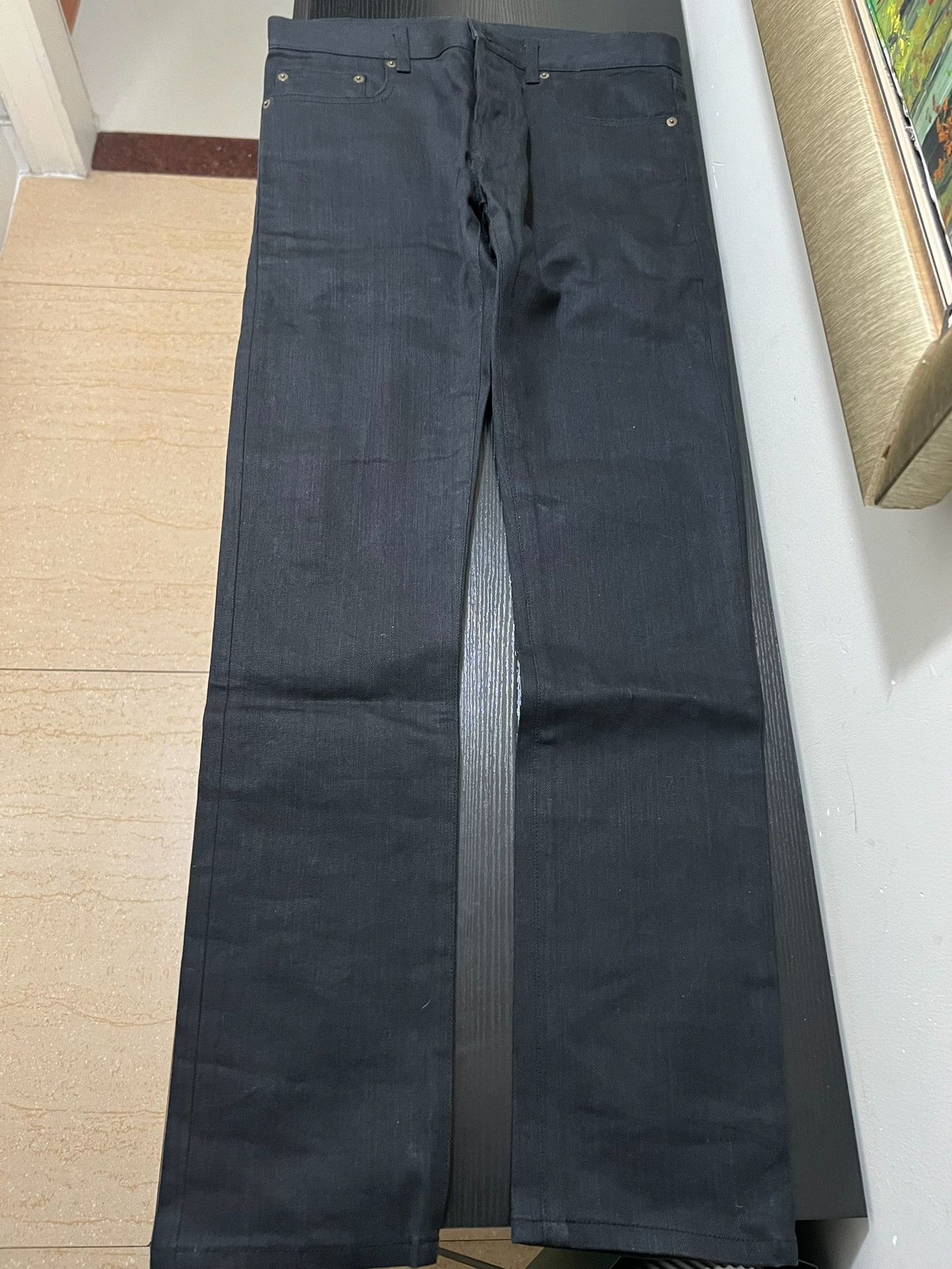 Saint Laurent Paris Saint Laurent D03 Black Jeans Size US 30 / EU 46 - 1 Thumbnail