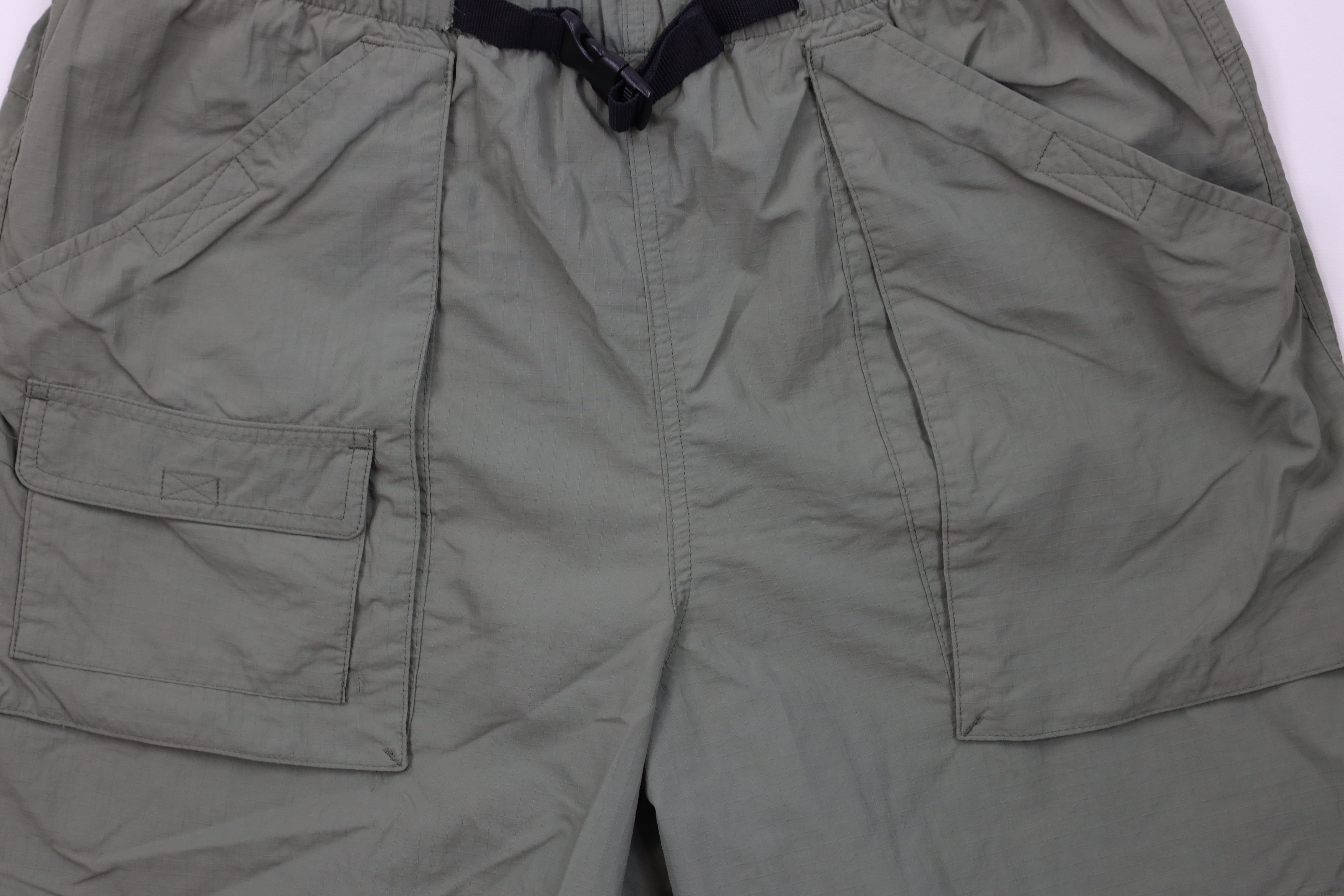Lands' End Vintage 90s Lands End Lined Above Knee Ripstop Cargo Shorts Size US 32 / EU 48 - 3 Thumbnail