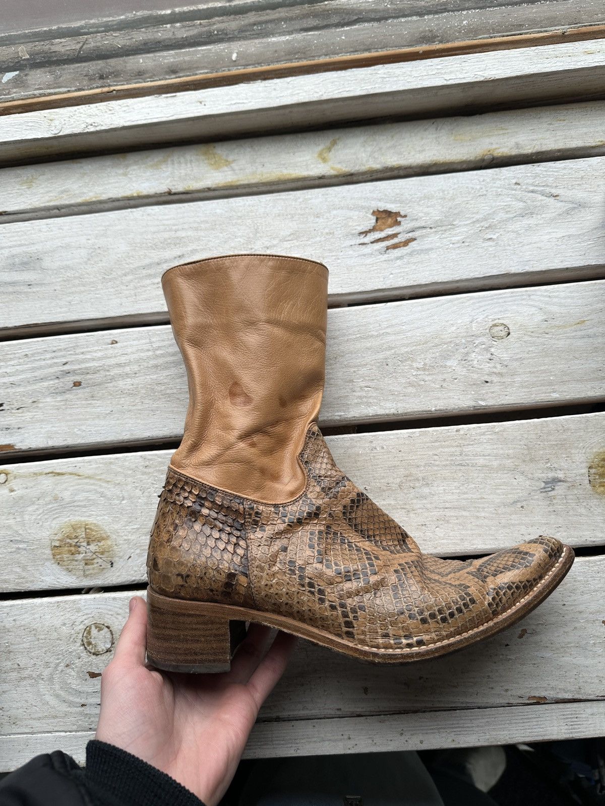 RoccoP ARHIVE 🚨 ROCCO P. AVANT GARDE as98 WOMEN BOOTS COWBOY Size US 6 / IT 36 - 2 Thumbnail