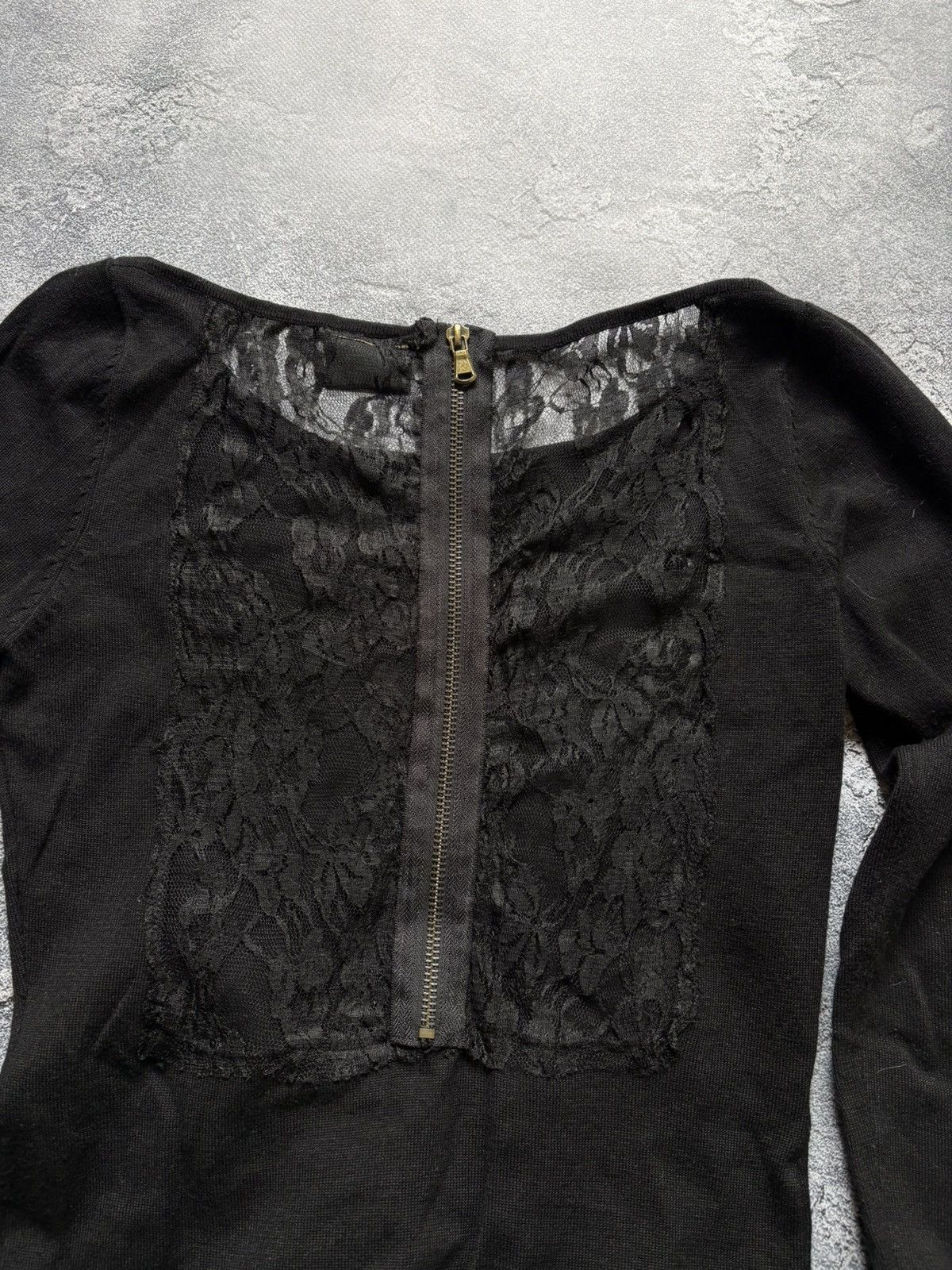 Just Cavalli Vintage Just Cavalli Luxury Women’s Lace Black Dress Size M / US 6-8 / IT 42-44 - 5 Thumbnail