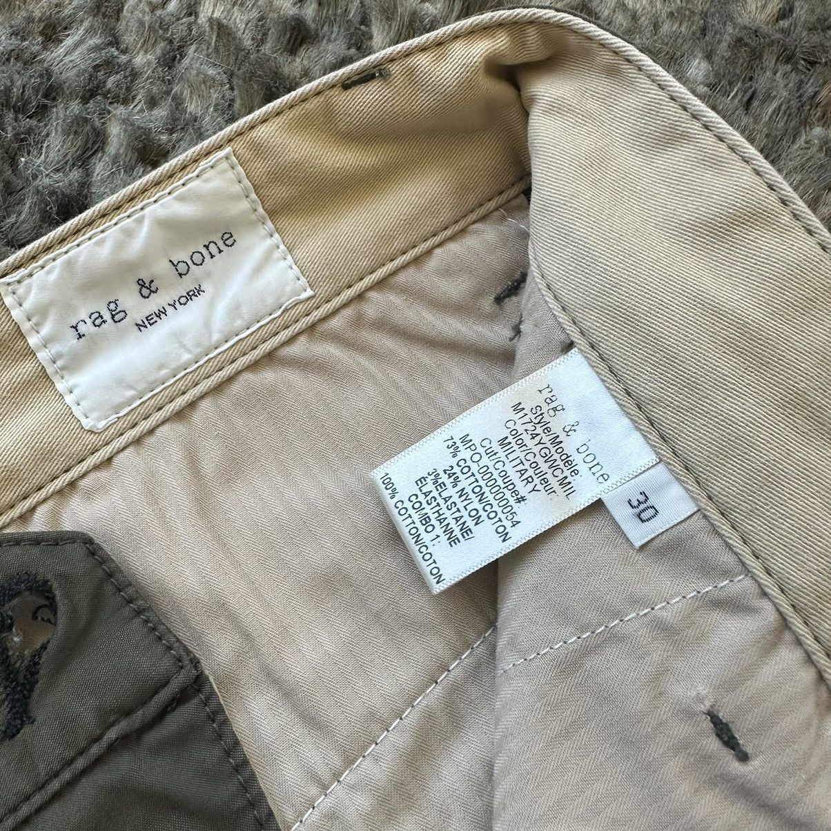 Rag & Bone Rag & bone fit 1 low rise chino Size US 30 / EU 46 - 8 Thumbnail