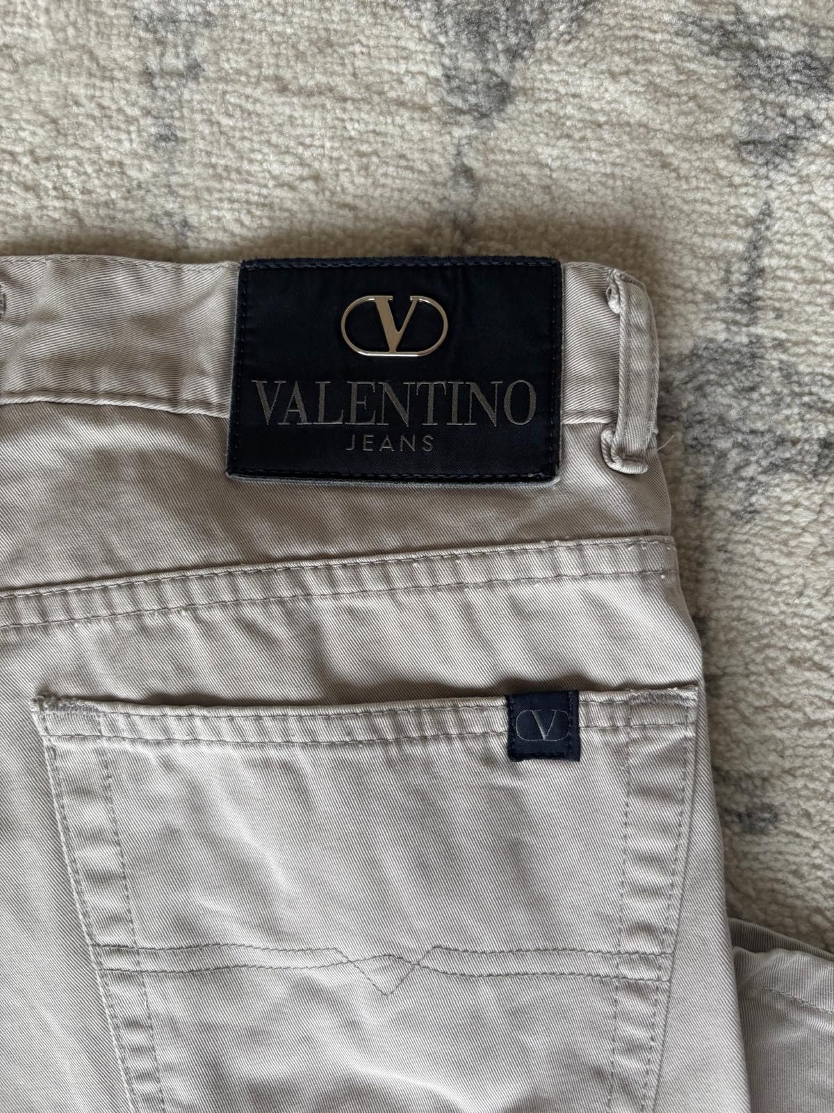 Valentino Authentic Valentino Jeans Beige Trousers – Size W34 Size US 34 / EU 50 - 2 Thumbnail