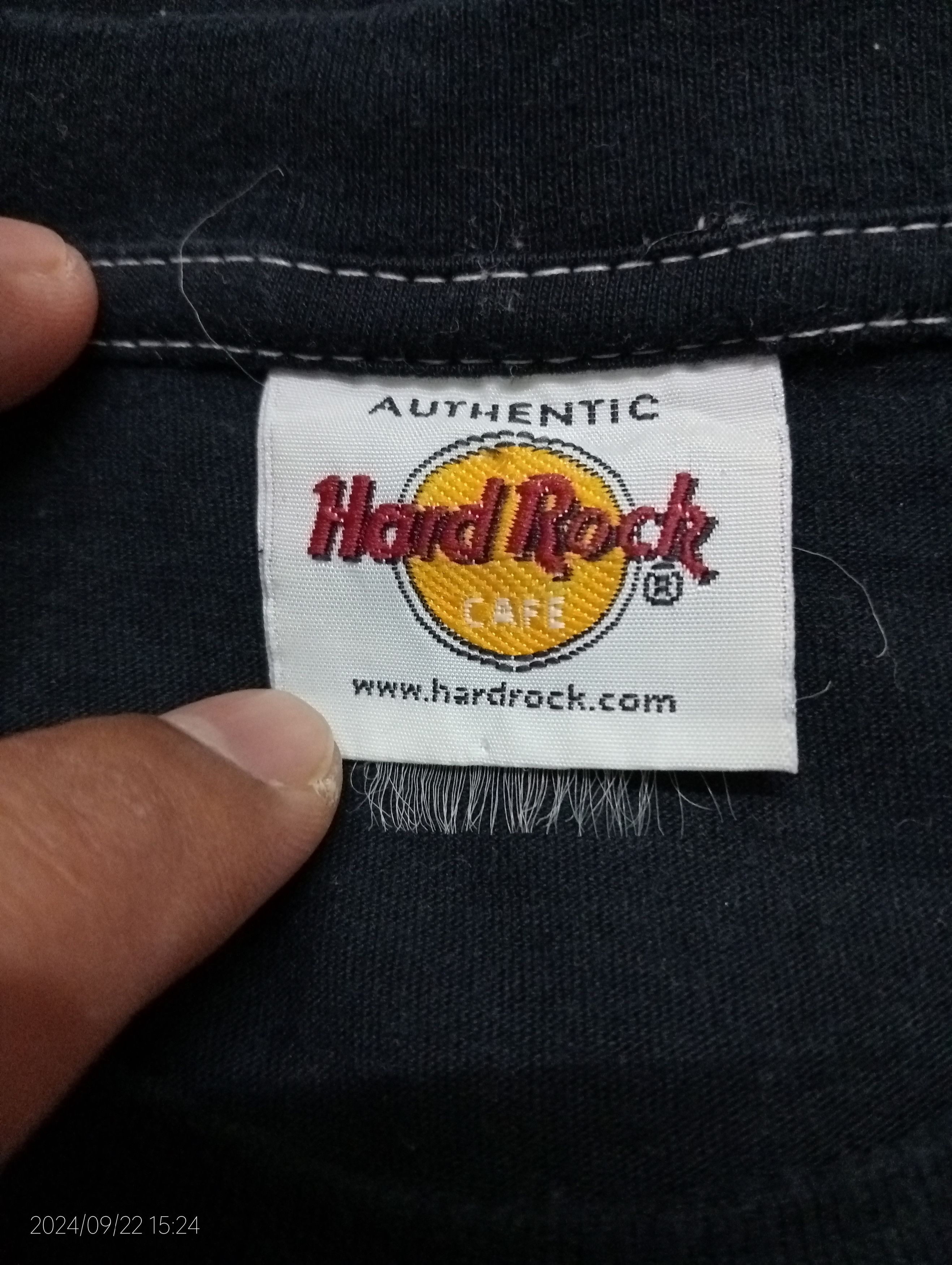 Hard Rock Cafe Vintage '90s Hard Rock Cafe Guam USA Tour Tee Very Rare Size US L / EU 52-54 / 3 - 2 Thumbnail