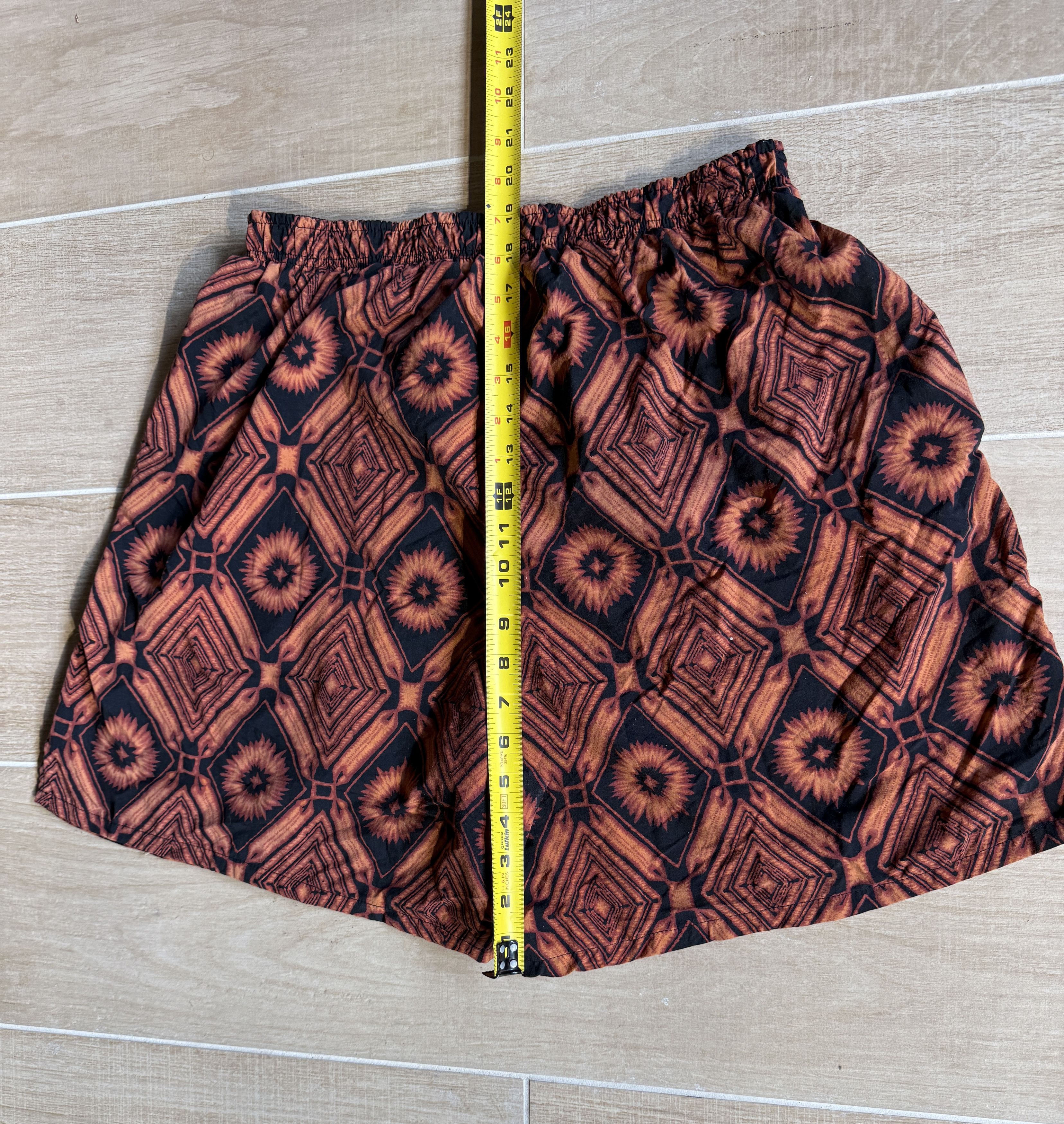 Speedo Speedo Men's Tribal Swim Trunks Orange/Black Size US 34 / EU 50 - 6 Thumbnail