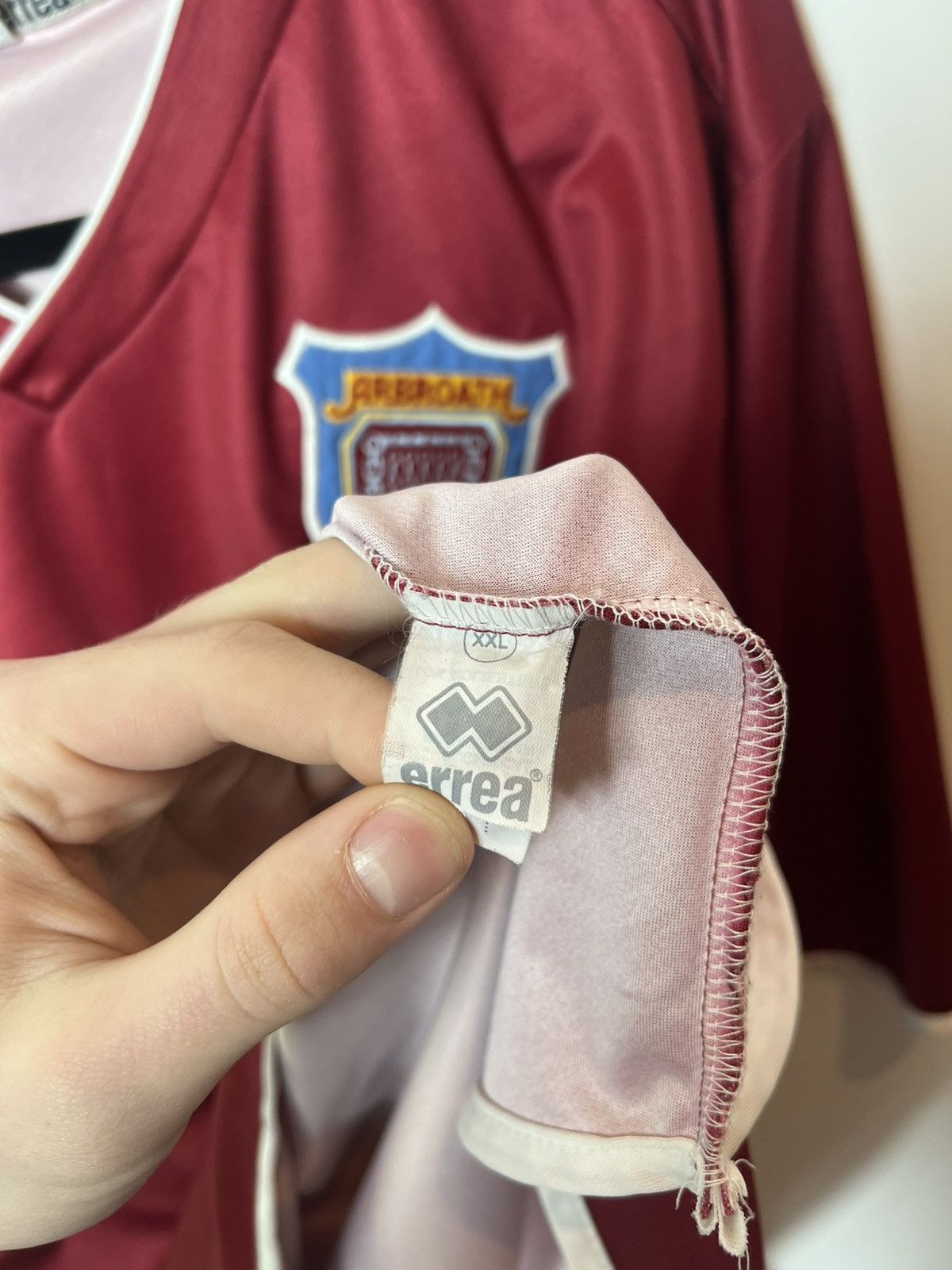 Errea Vintage sportswear Errea Fc Abroath 06-08 Soccer jersey Size US XXL / EU 58 / 5 - 9 Thumbnail
