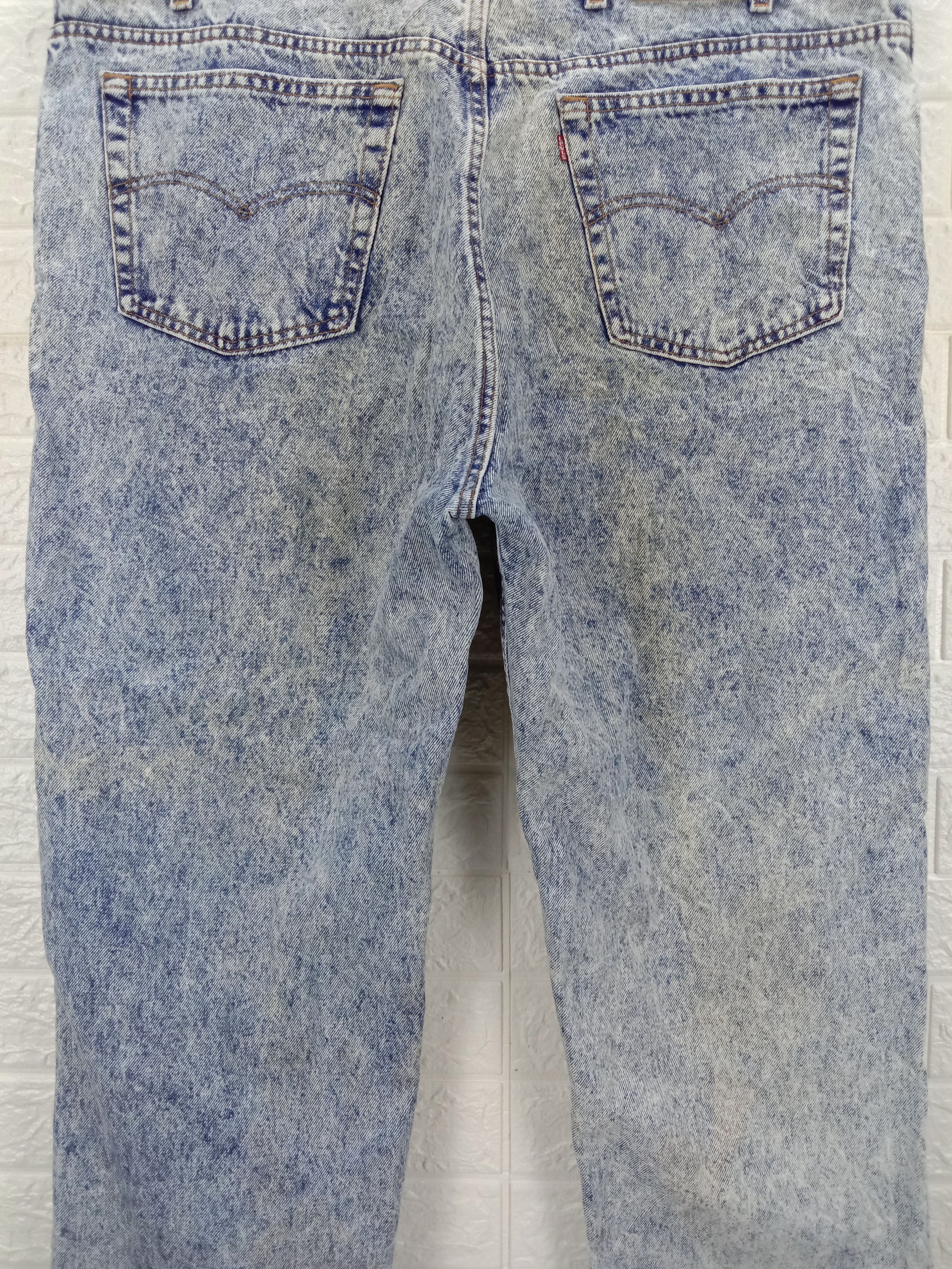 Levi's Vintage 90s Levi's 540 Acid Wash Jeans Oversized Denim Size US 44 / EU 60 - 7 Thumbnail