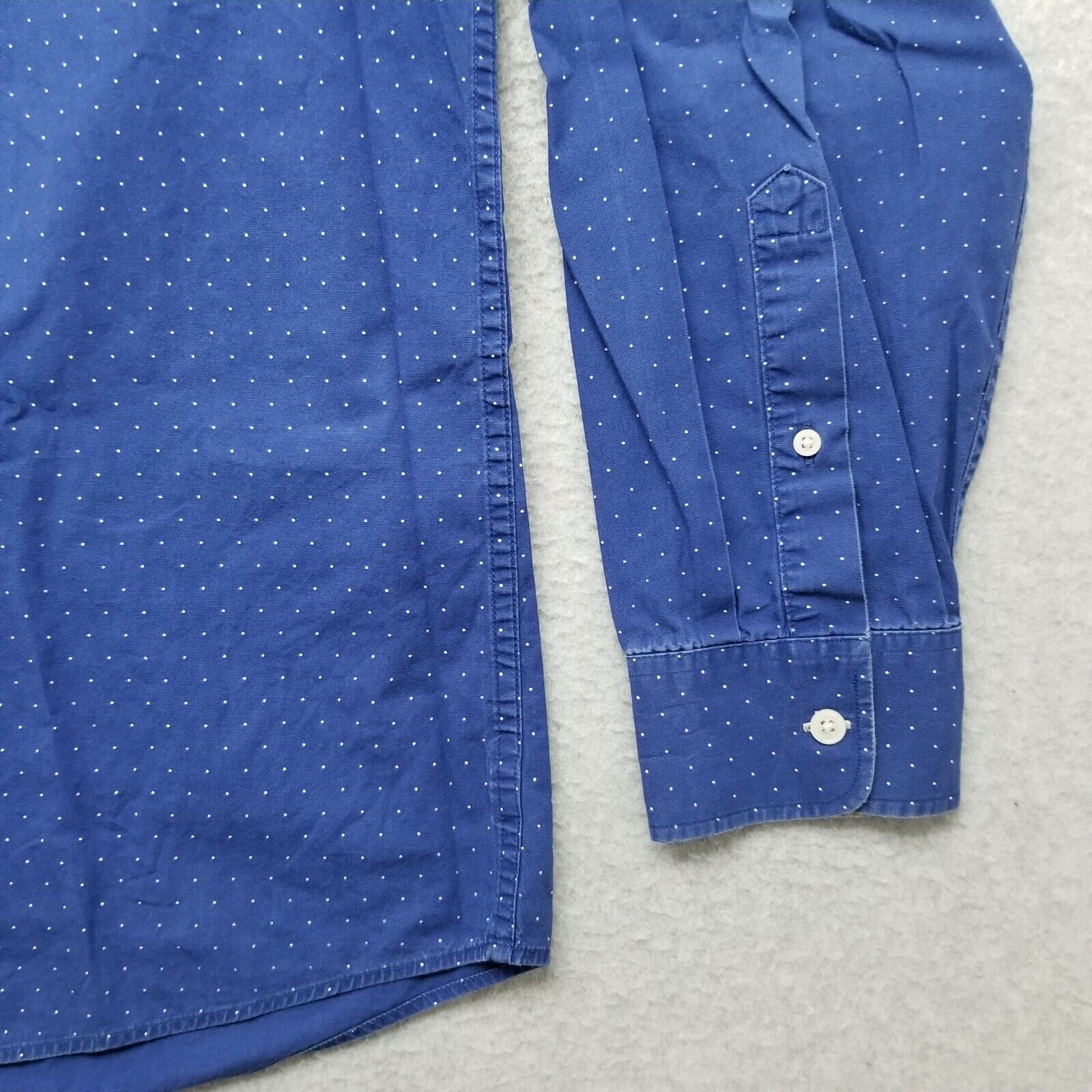 Michael Kors Michael Kors Shirt Mens XL Polka Dot Button Up Long Sleeve Size US XL / EU 56 / 4 - 4 Thumbnail