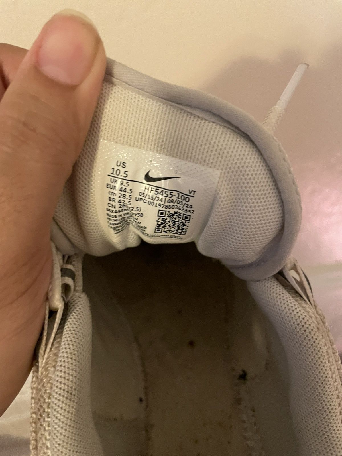 Fragment Design × Nike Air Zoom Spiridon Size US 10.5 / EU 43-44 - 8 Thumbnail