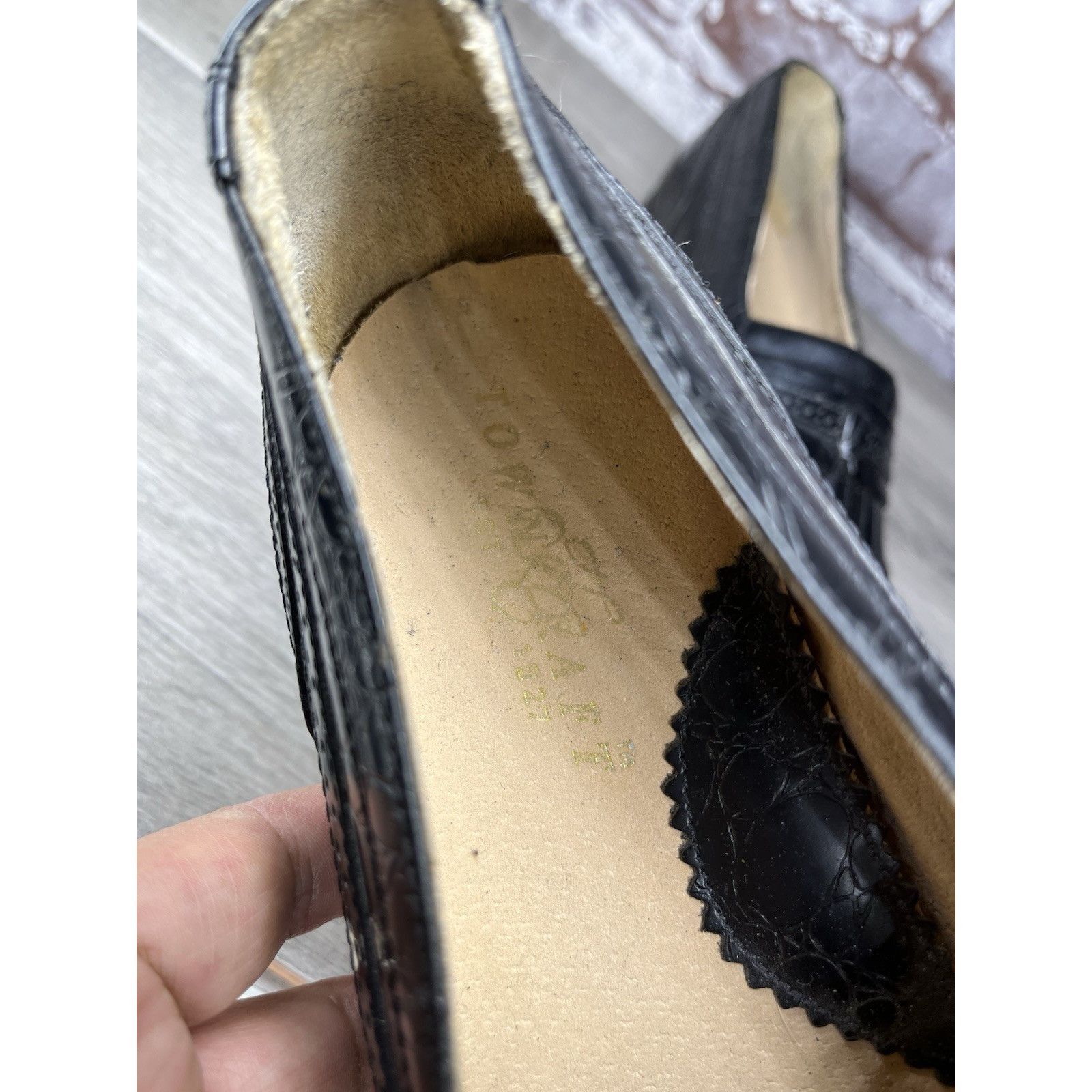 Towncraft Townscraft Black Leather Tassel Loafer Slip On Dress Shoes M Size US 8.5 / EU 41-42 - 11 Thumbnail