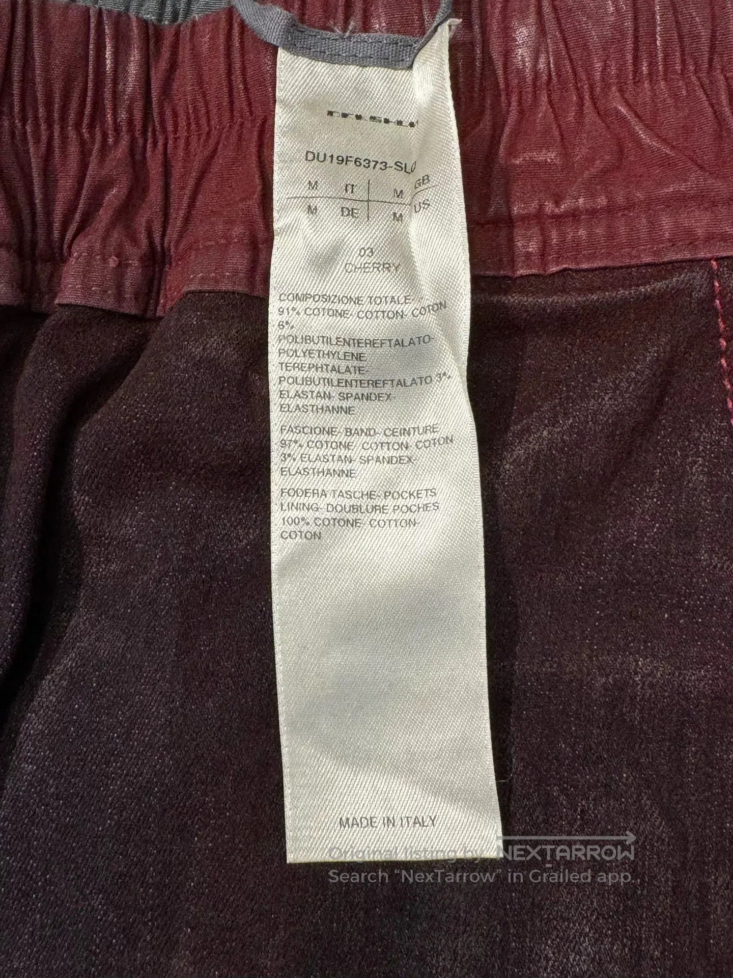 Rick Owens rick owens coated waxed cropped pants. Size US 36 / EU 52 - 5 Thumbnail