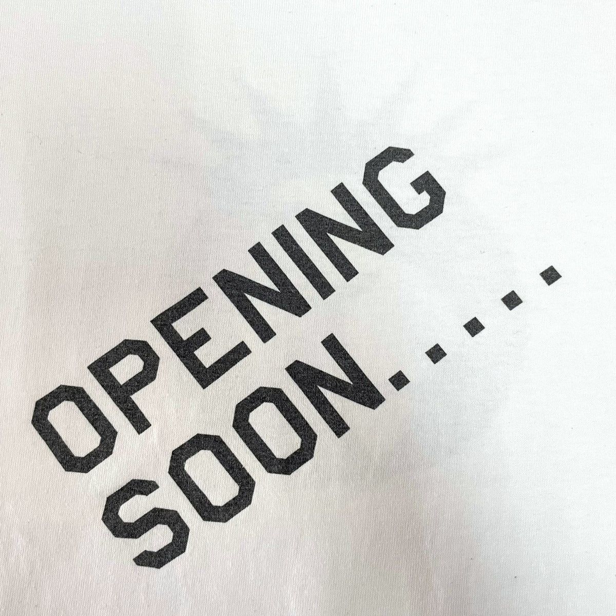 Bape OG 2000s Bape Store NYC "Opening Soon..." Tee Size US M / EU 48-50 / 2 - 7 Thumbnail