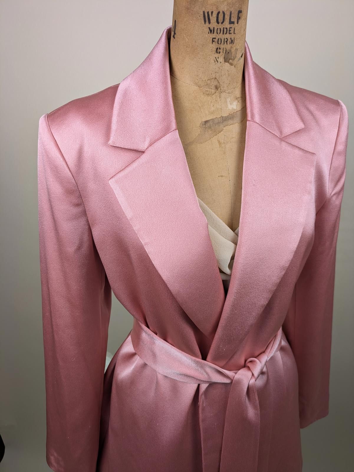 Other alice and olivia pink satin bow jacket Size M / US 6-8 / IT 42-44 - 7 Thumbnail