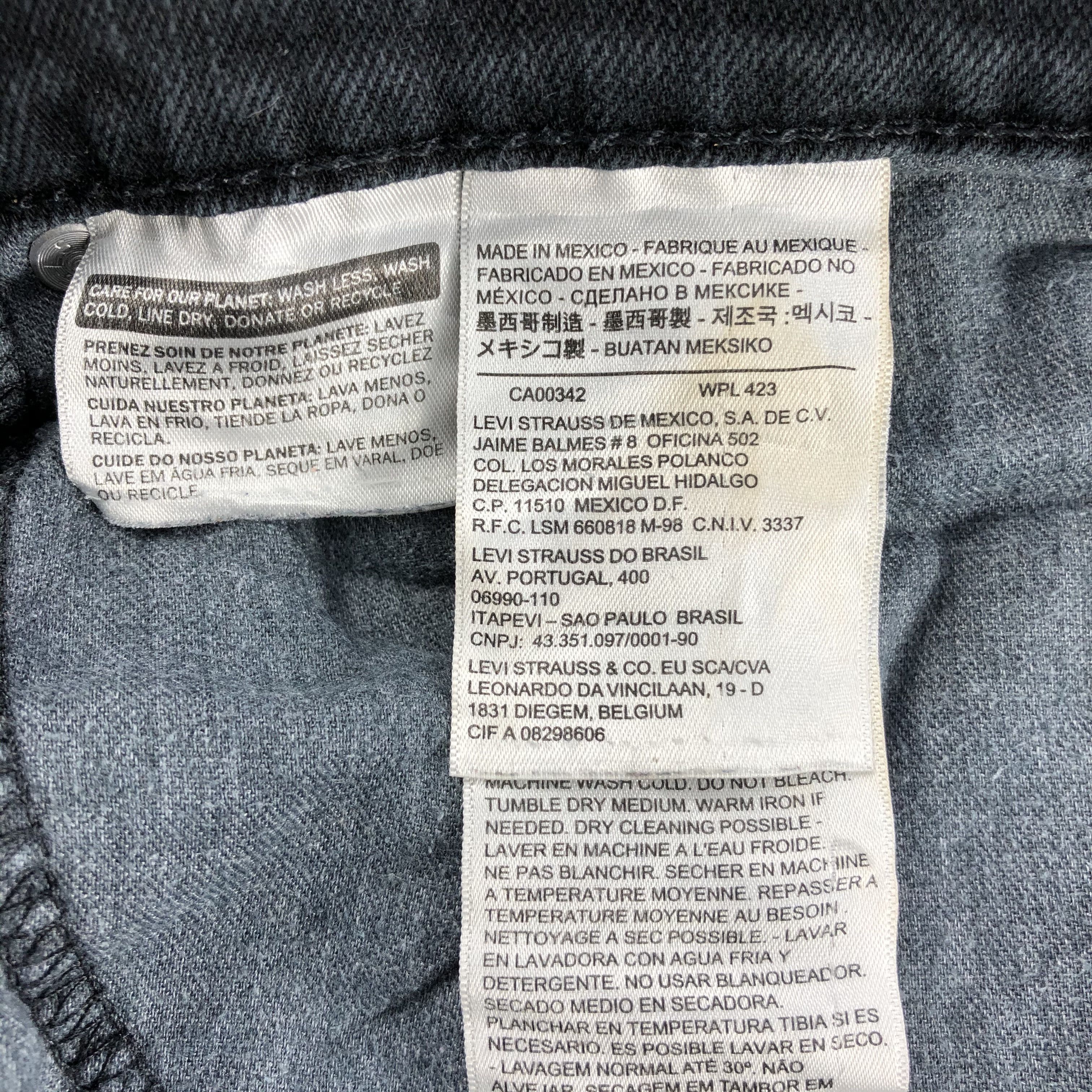 Levi's Vintage Levis 511 Earth Tone Jeans-J1678 Size US 34 / EU 50 - 11 Thumbnail