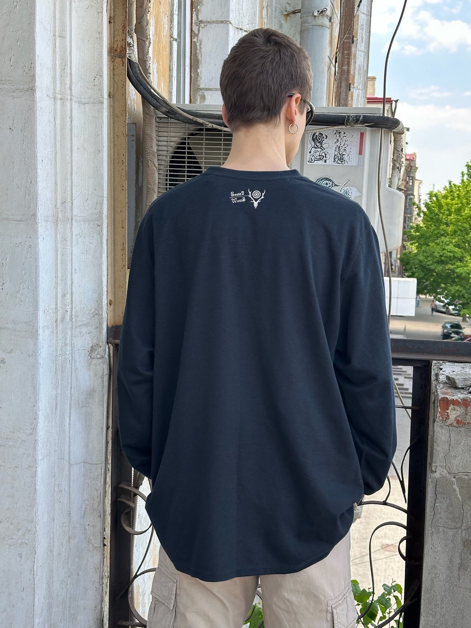 Engineered Garments South2 West8 Long Sleeve Tee Size US XL / EU 56 / 4 - 11 Thumbnail