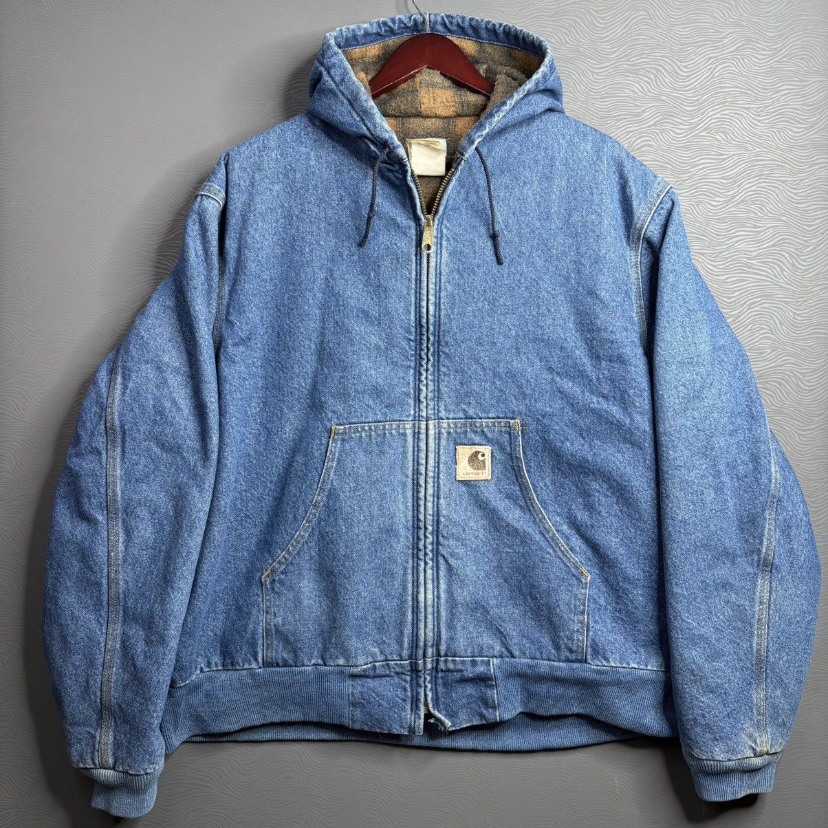 Carhartt × Vintage Vintage ASAP ROCKY Carhartt Denim Blanket Lined J08 DST Size US XL / EU 56 / 4 - 1 Thumbnail
