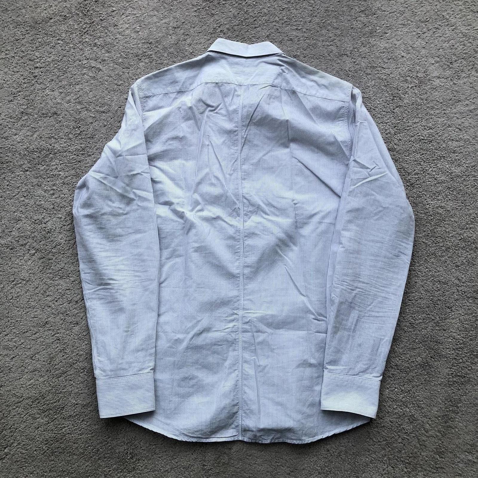 Dries Van Noten Dries Van Noten Pinstriped Button Up Shirt Size US M / EU 48-50 / 2 - 4 Thumbnail
