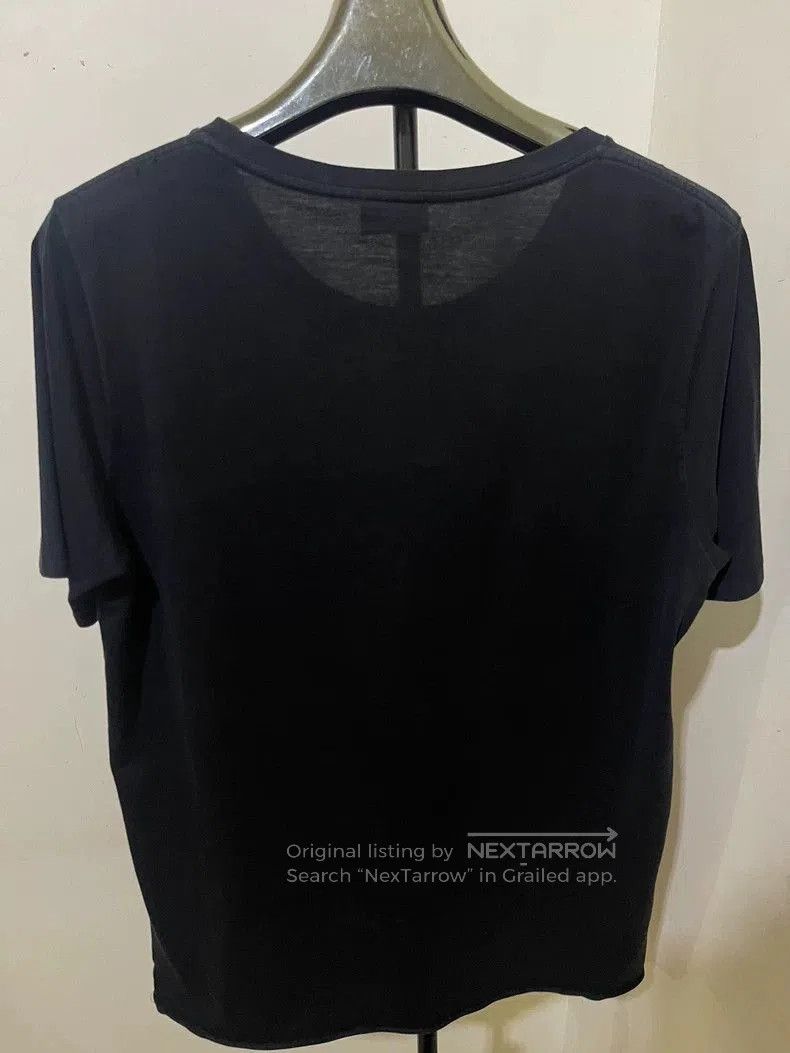 Saint Laurent Paris Saint Laurent Black Letter Distressed Tee. Size US XL / EU 56 / 4 - 4 Thumbnail