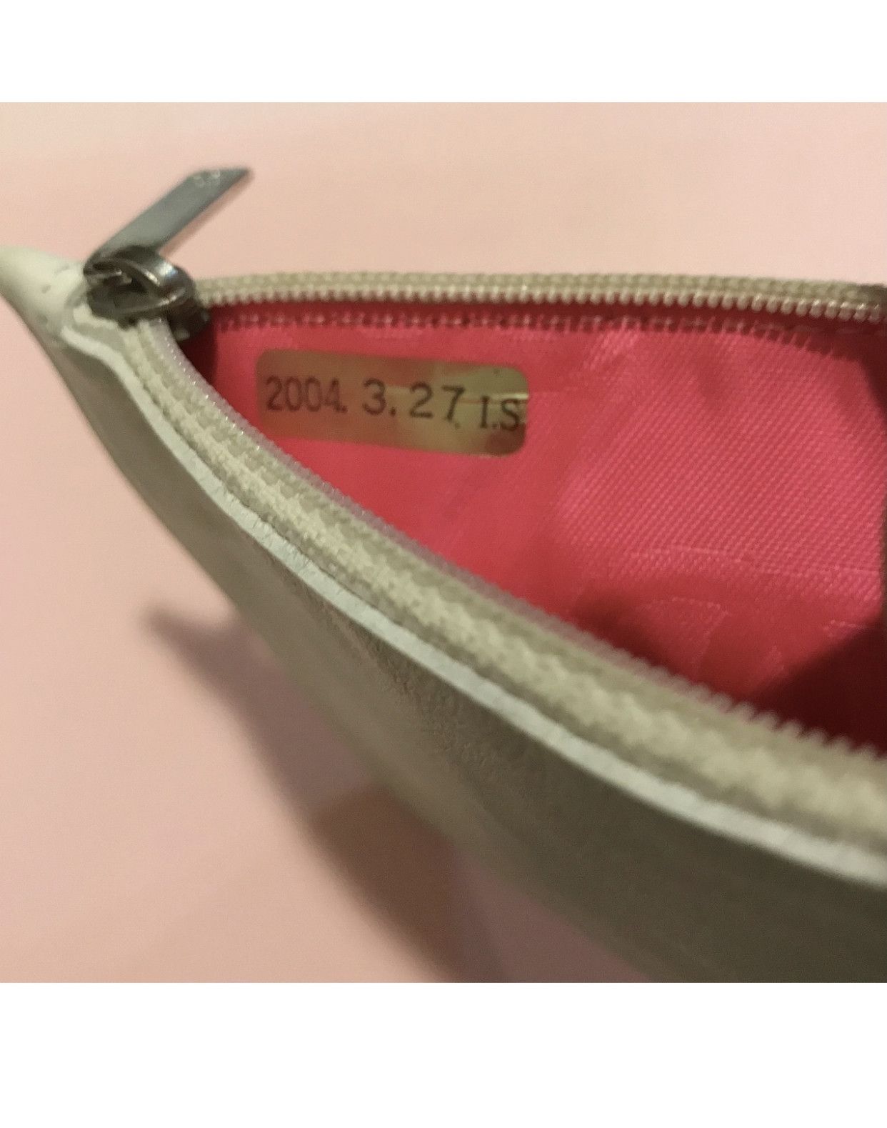 Chanel Vintage Chanel Pouch Coin Leather Case White Pink Silver Size ONE SIZE - 5 Thumbnail