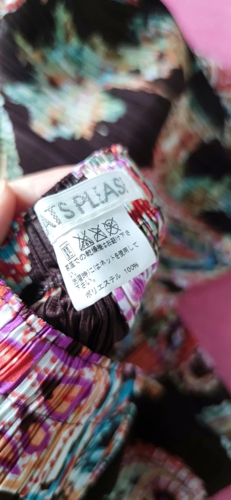Issey Miyake Issey Miyake size:3 Pink vintage out-of-print Paisley cash Size M / US 6-8 / IT 42-44 - 5 Thumbnail