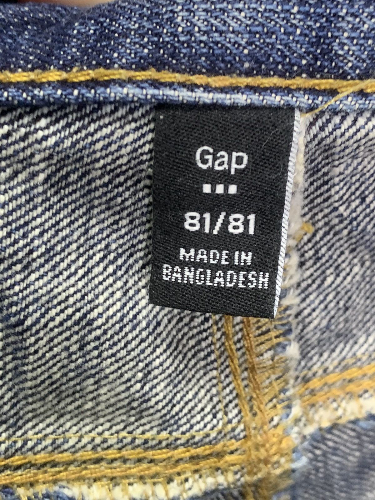 Gap × Vintage Vintage Gap Distressed Denim pant Size US 32 / EU 48 - 16 Thumbnail