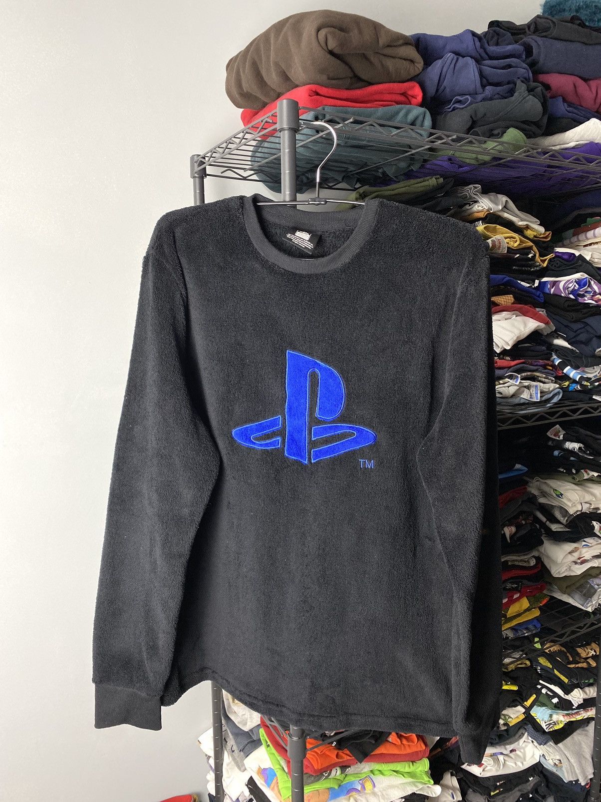 Japanese Brand Beautiful PlayStation Mohair Sweatshirt Sweater GTA UFC Size US M / EU 48-50 / 2 - 7 Thumbnail