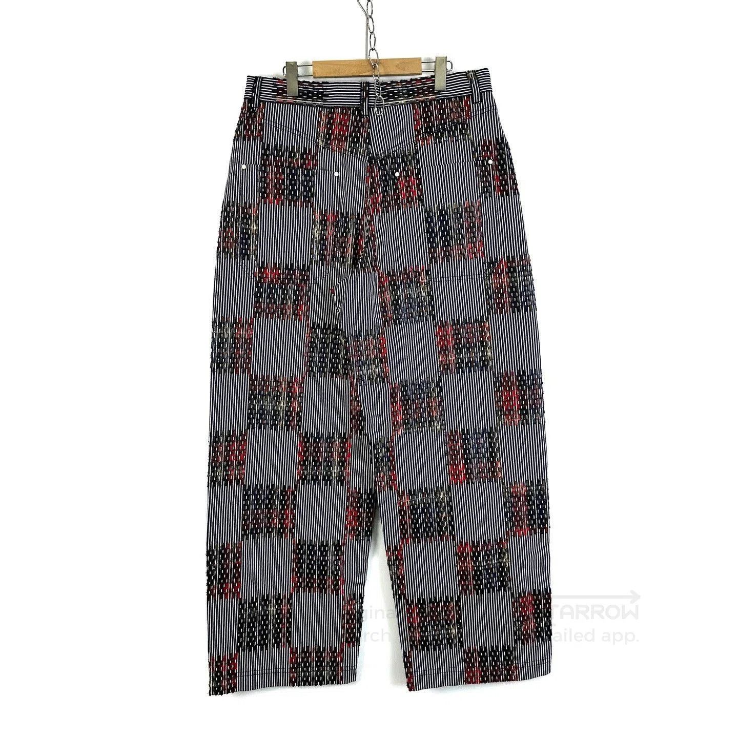 Louis Vuitton LV x NIGO Checkerboard Cargo Jeans. Size US 34 / EU 50 - 2 Thumbnail