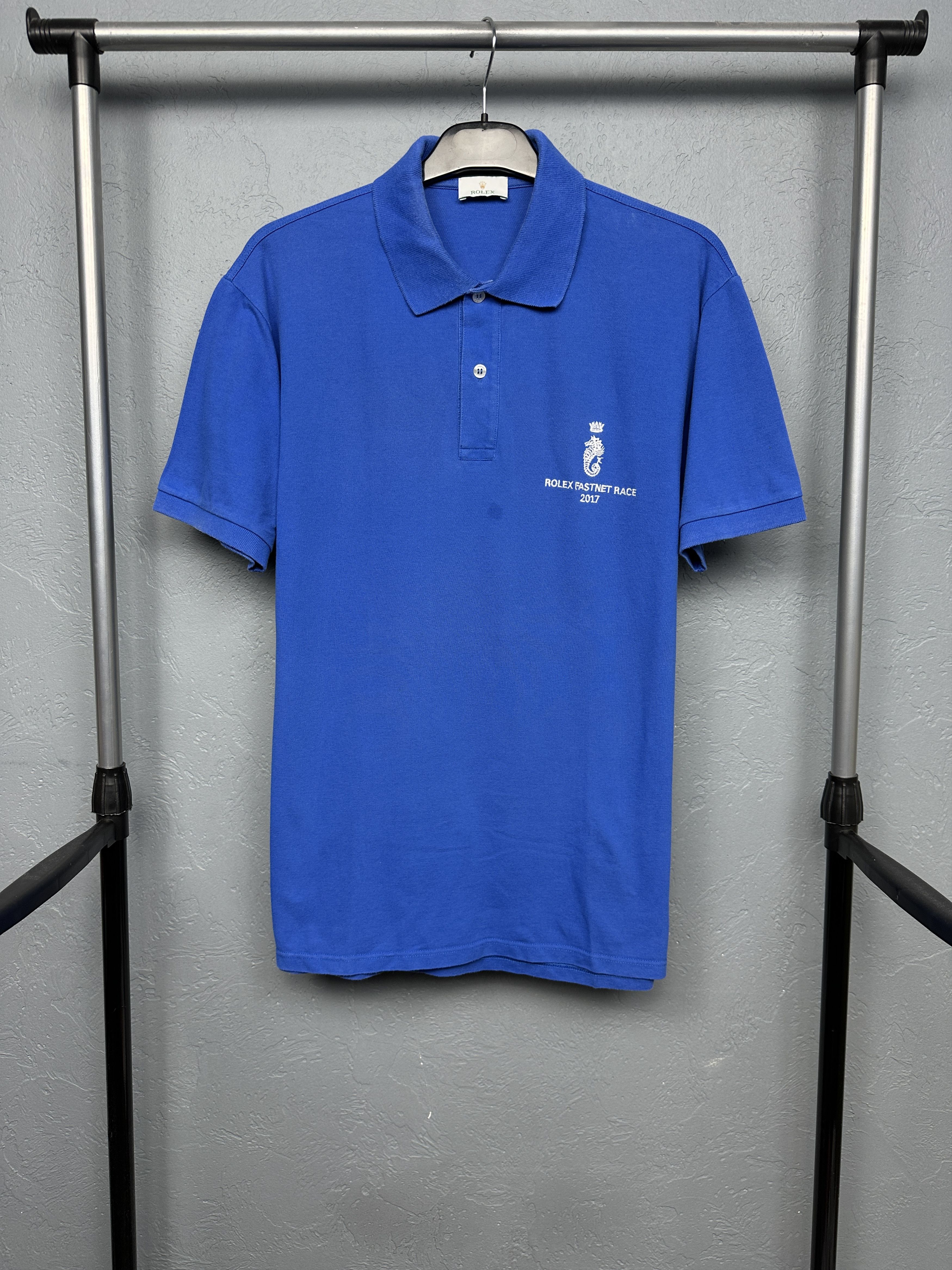 Rolex Rolex Vintage Mens Uniform Polo Shirt Size US L / EU 52-54 / 3 - 1 Thumbnail