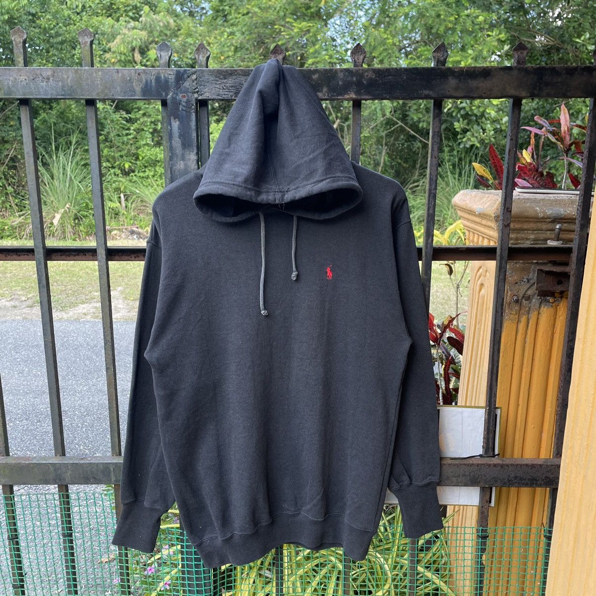 🔥Vintage 90s Polo Ground Small Pony Logo Pullover Hoodie
