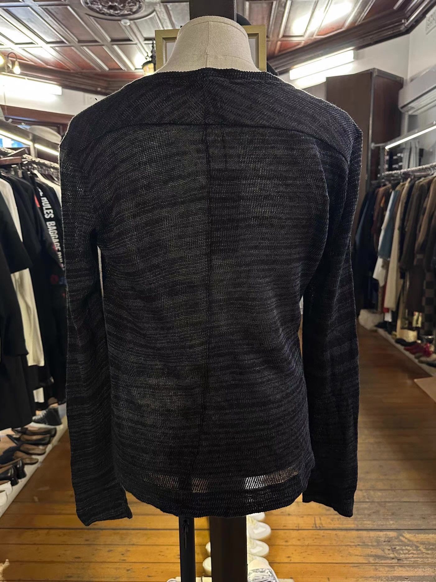 The Viridi-anne The Viridi-Anne Black Horizontal Stripe Knit Sweater Ｑ25 Size US M / EU 48-50 / 2 - 8 Thumbnail