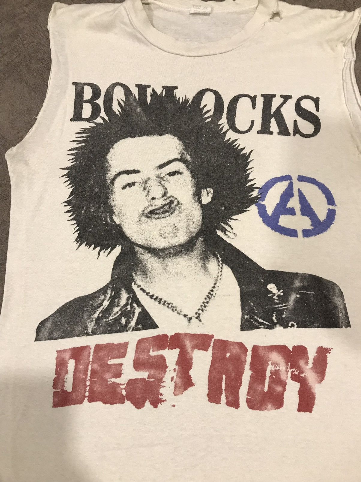 Band Tees × Vintage Vintage DESTROY Sid Vicious Distressed tshirt… Size US S / EU 44-46 / 1 - 3 Thumbnail