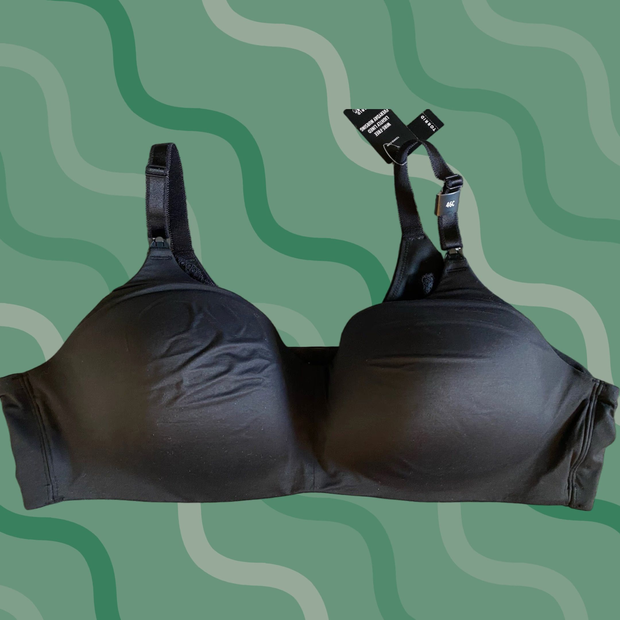 Torrid Torrid Curve Women’s Bra 46C Black Wire Free NWT MSRP New Size ONE SIZE - 1 Thumbnail