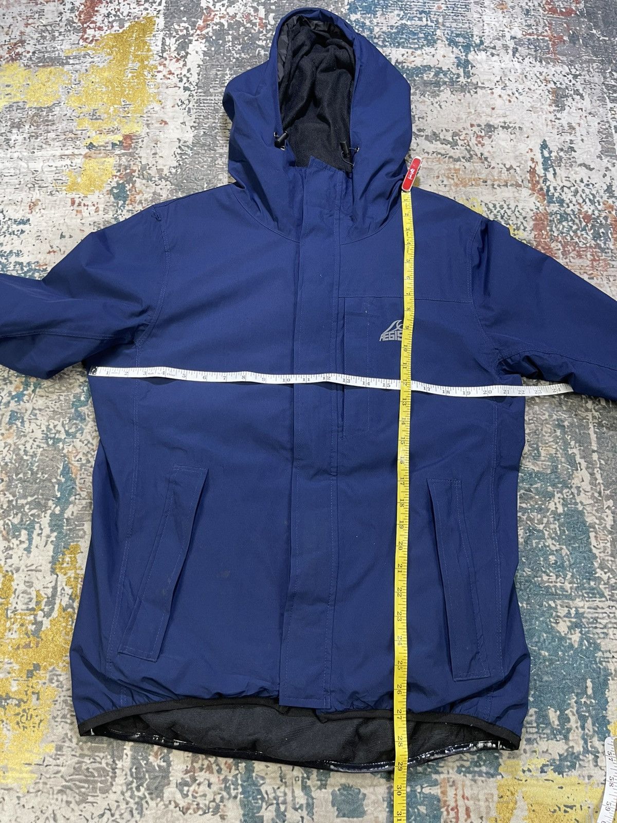 Japanese Brand Aegis Workman Perfect Cold Weather Rain Jacket Size US M / EU 48-50 / 2 - 2 Thumbnail