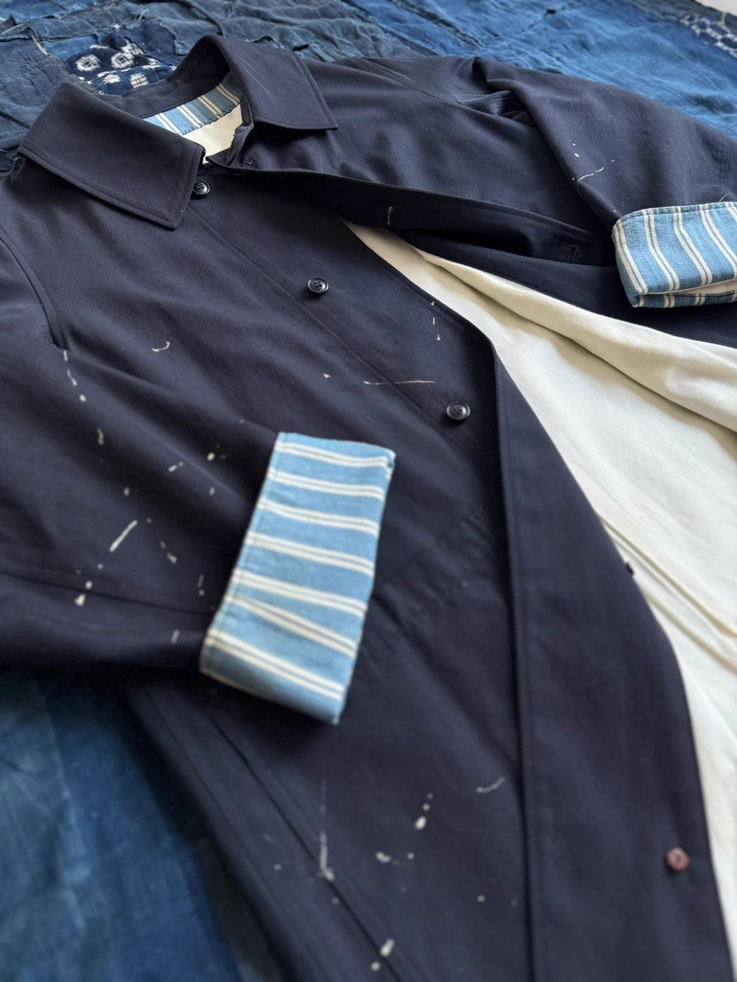Visvim VISVIM 20AW GREASE MONKEY COAT (W/L) Blue M Size US M / EU 48-50 / 2 - 6 Thumbnail
