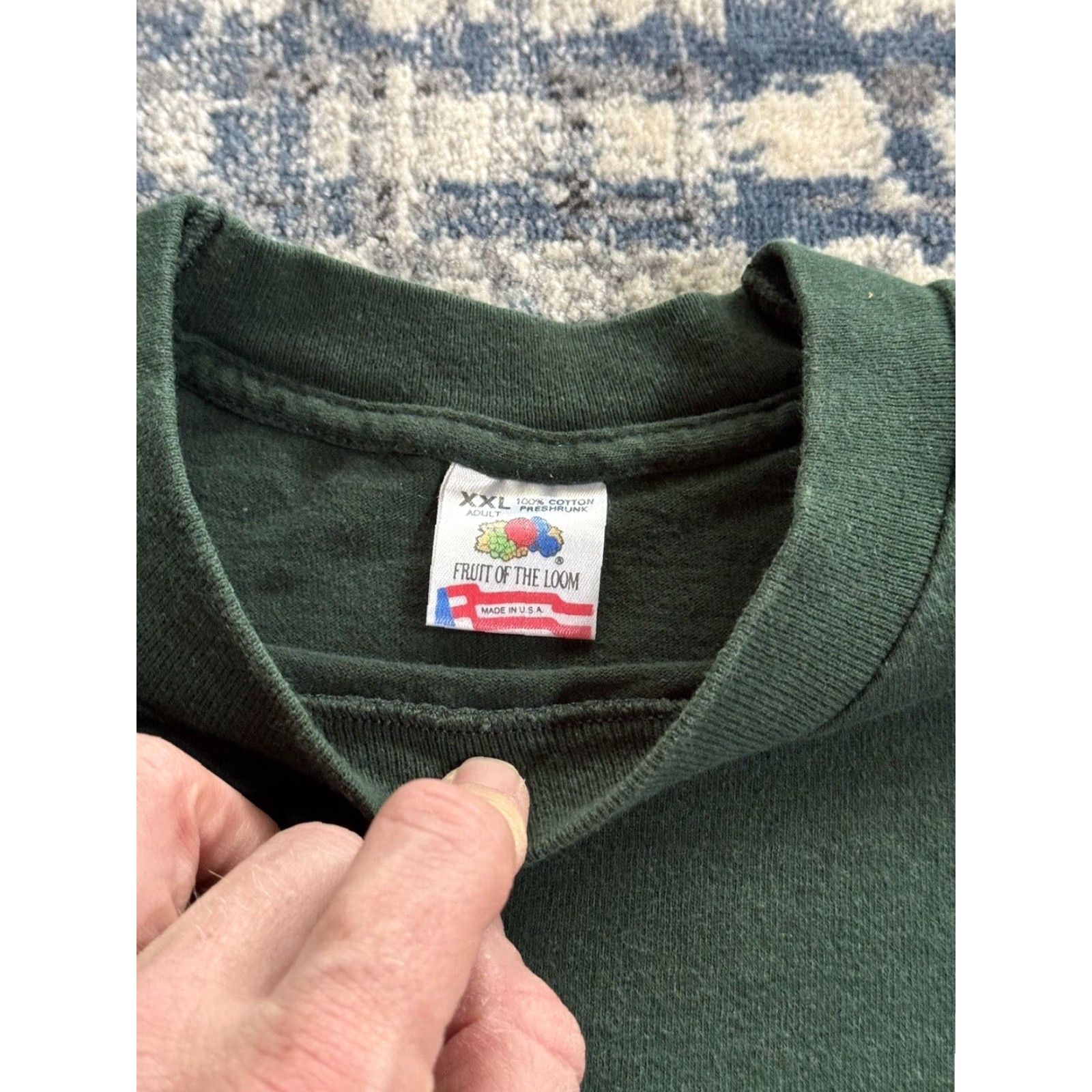 Fruit Of The Loom VINTAGE 90s Footloggers Blowing Rock NC Get High On A Mountain T Shirt Size 2XL Size US XXL / EU 58 / 5 - 7 Thumbnail