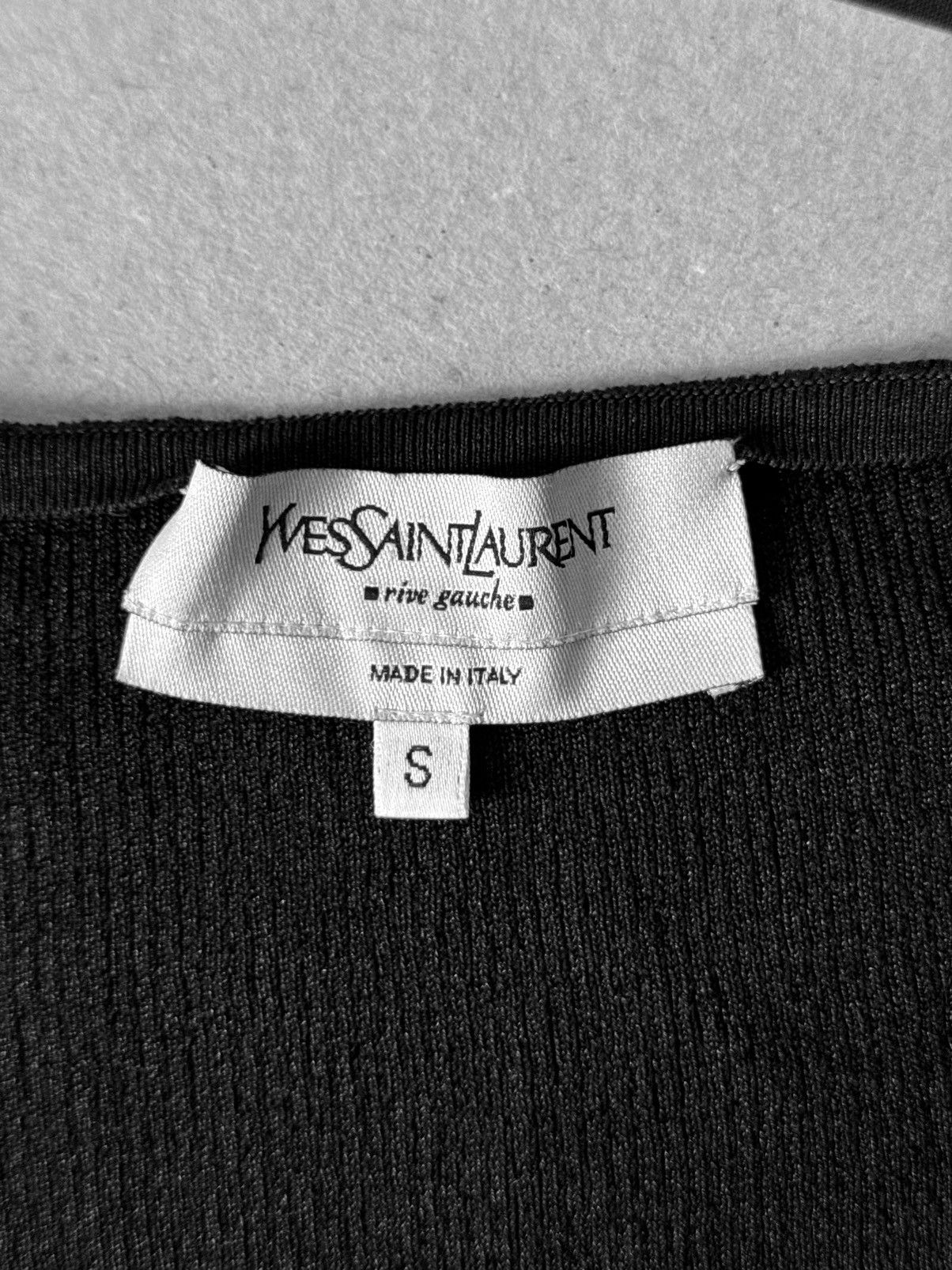 Yves Saint Laurent Runway Yves Saint Laurent by Tom Ford Silk Knit Blouse Size S / US 4 / IT 40 - 5 Thumbnail