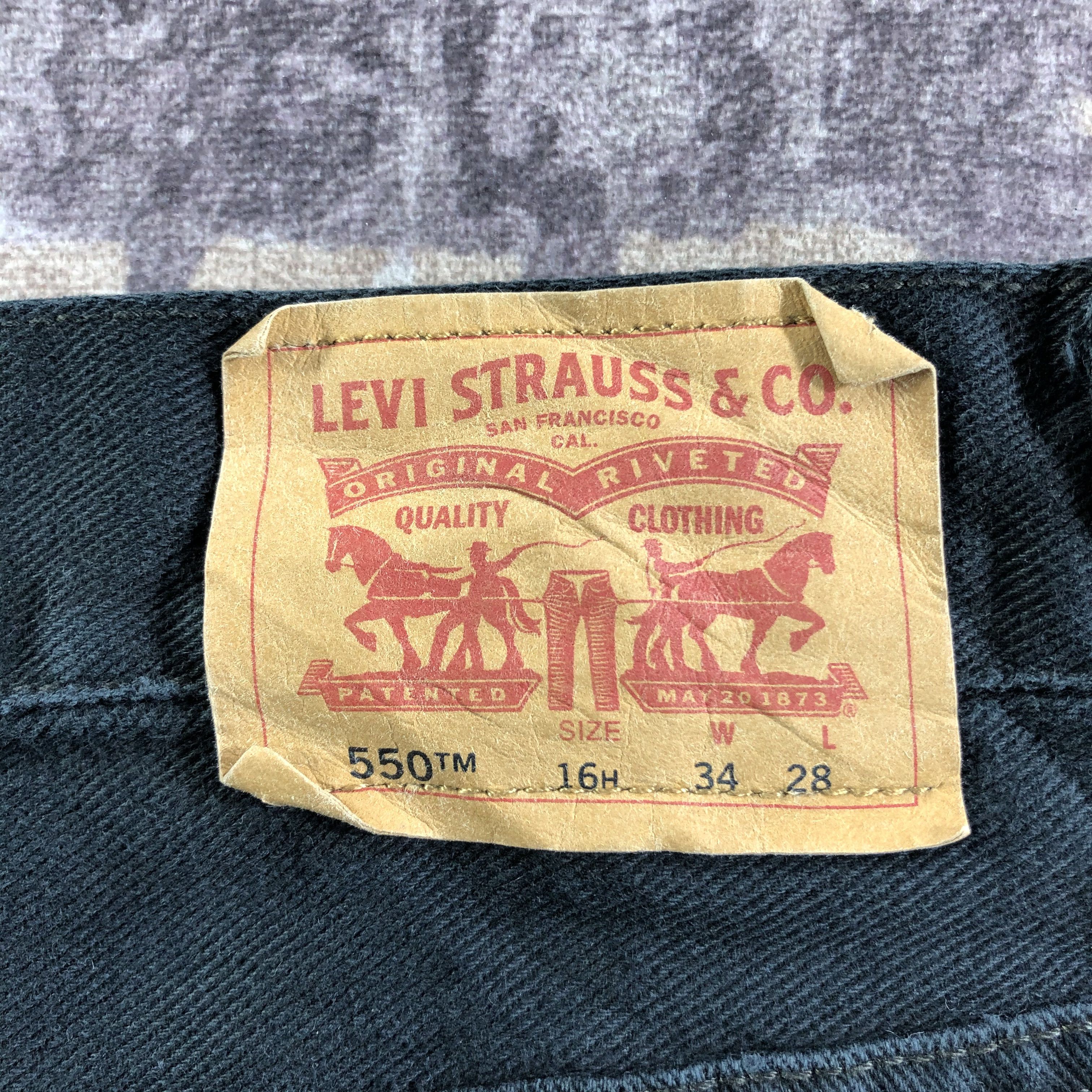 Levi's × Vintage Vintage Levis 550 Jeans-JM3465 Size 34" / US 12 / IT 48 - 5 Thumbnail