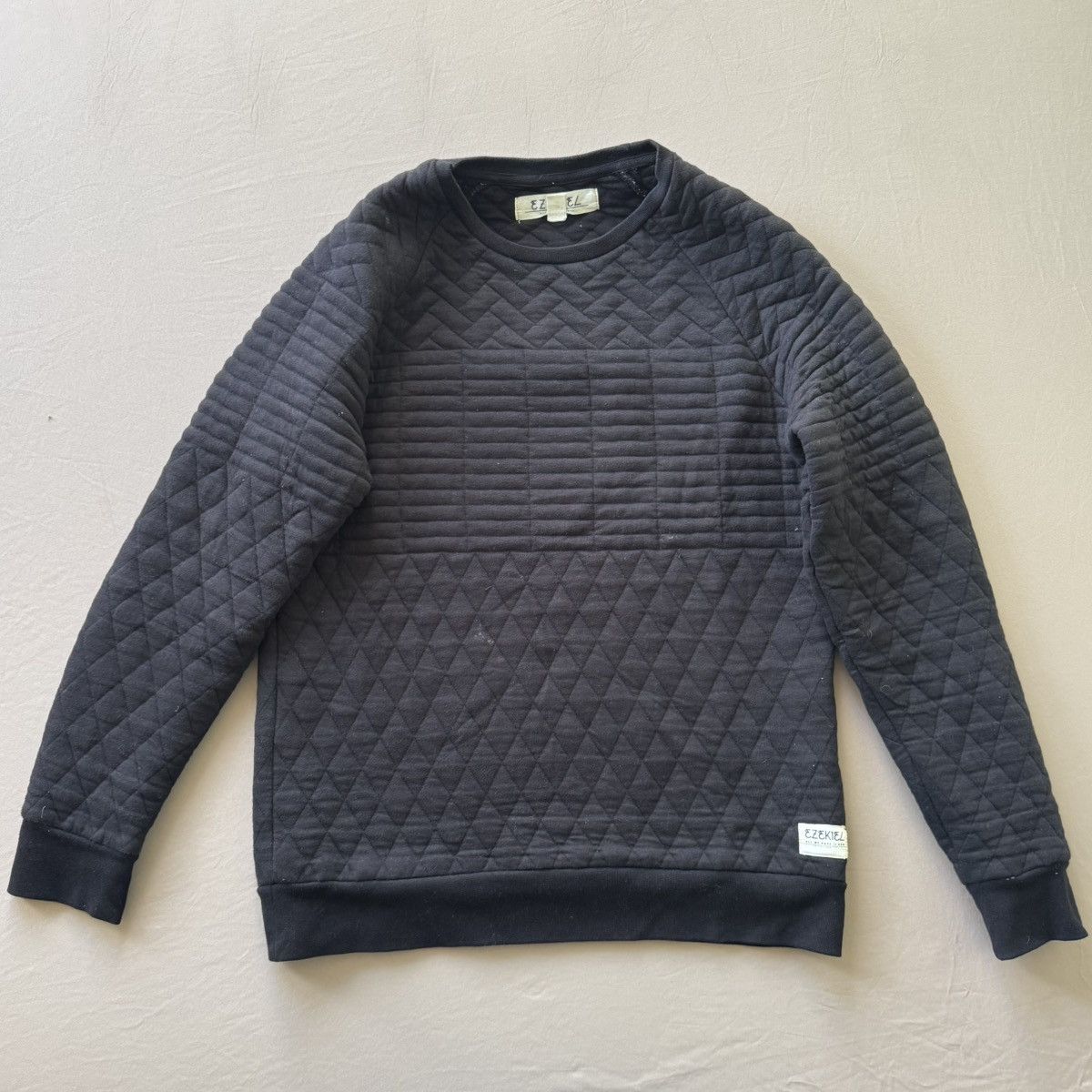 Ezekiel Ezekiel Quilted Crewneck Sweatshirt Size US S / EU 44-46 / 1 - 1 Thumbnail